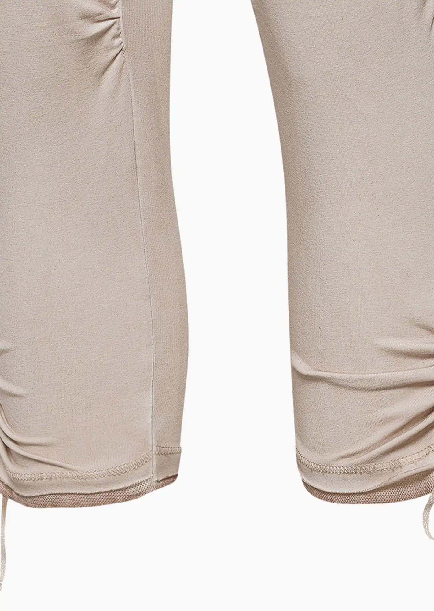 Leggings mit Schnürung, sand