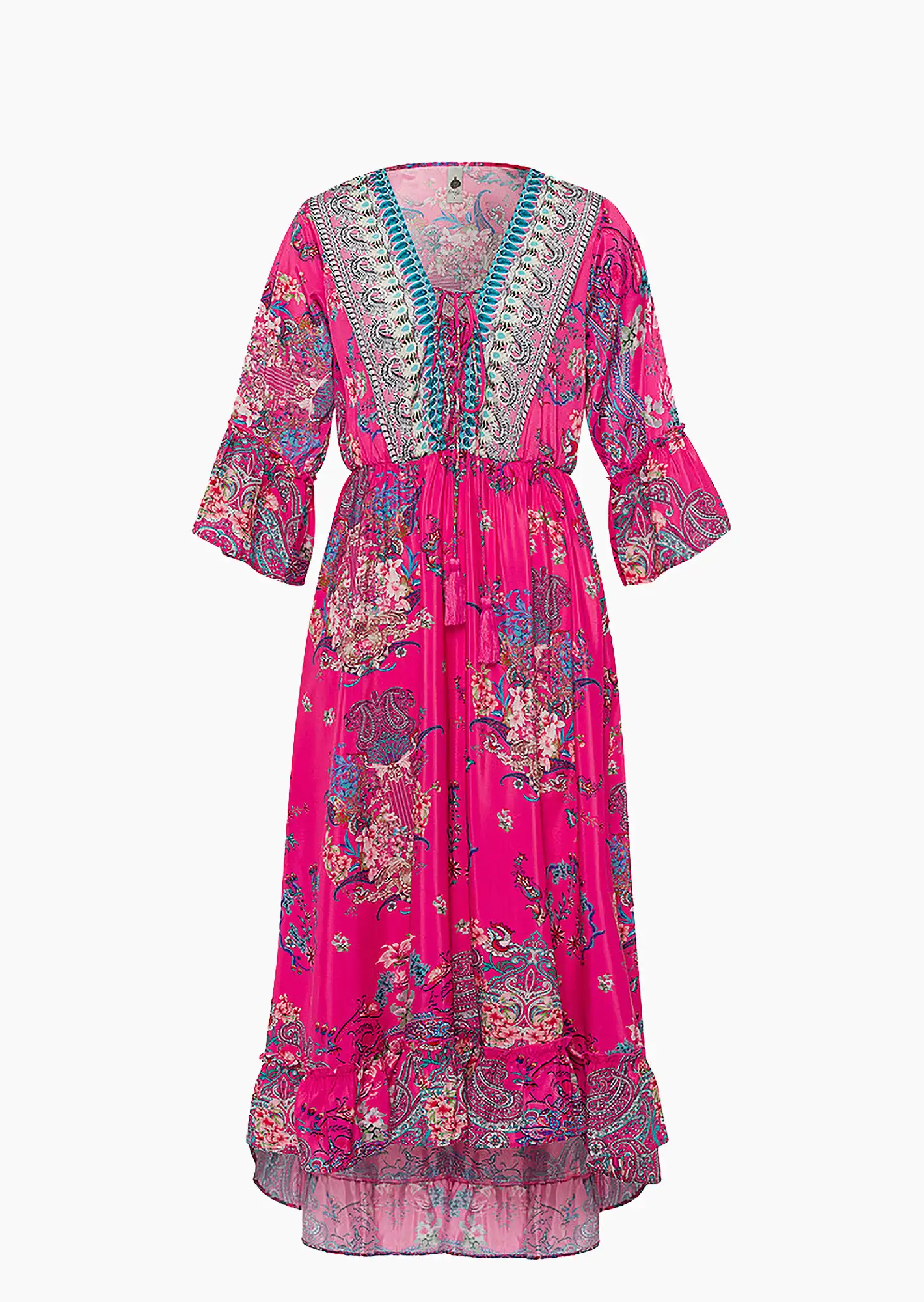 Kleid, bunt