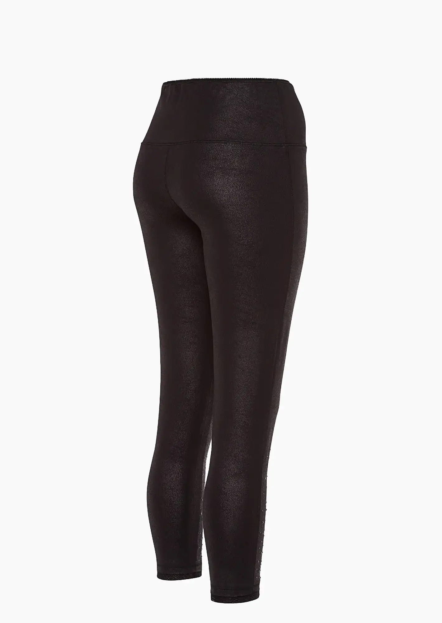 Leggings mit Ziersteinen, schwarz