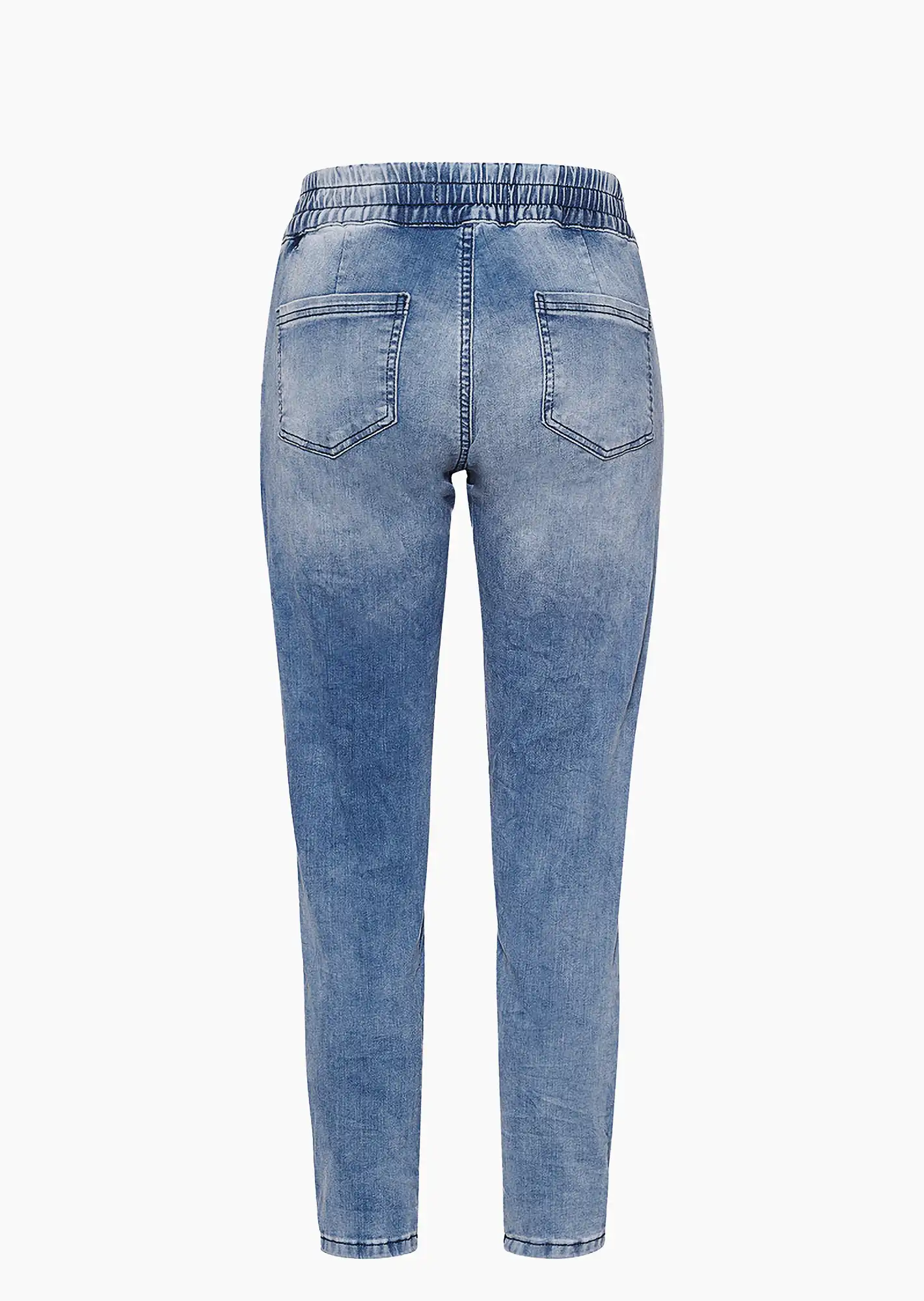 Jeans mit Knopfleiste, blue denim