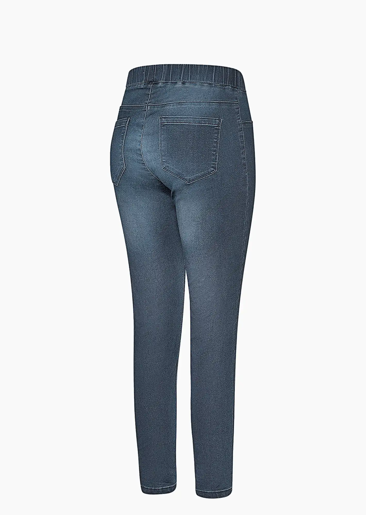 Jeggings, blue black denim