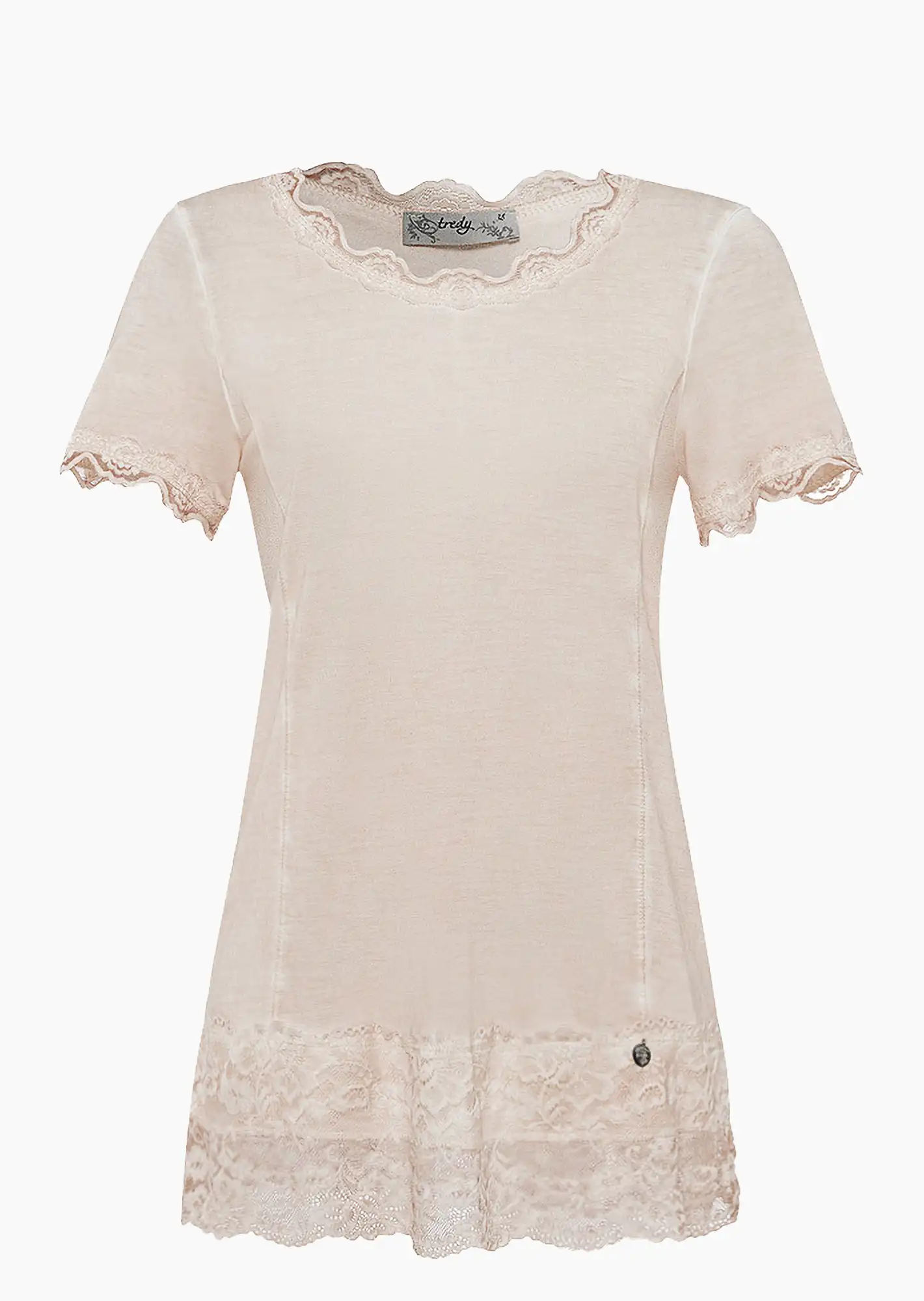 Basic Shirt ANNA, crema