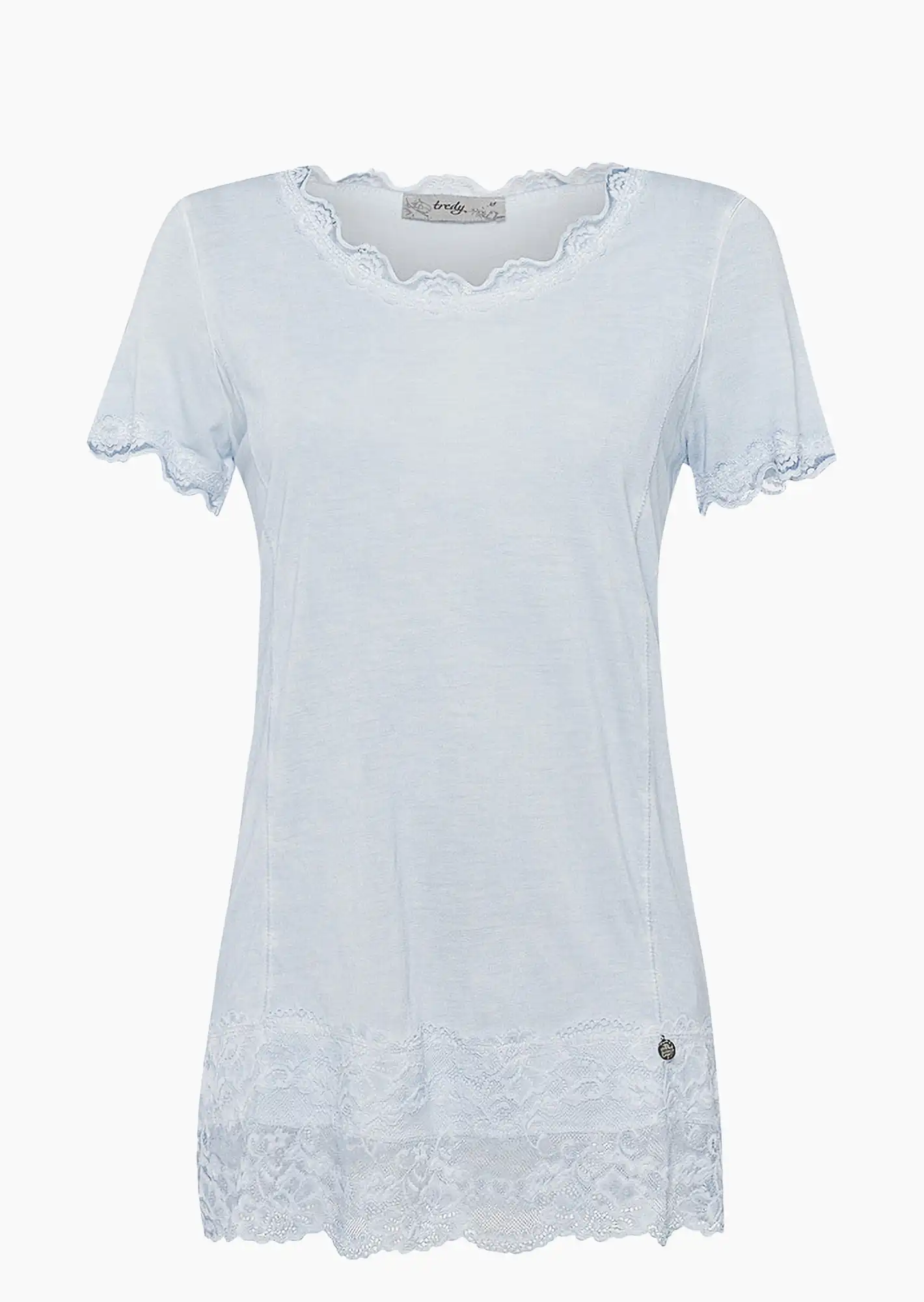 Basic Shirt ANNA, eiskristall