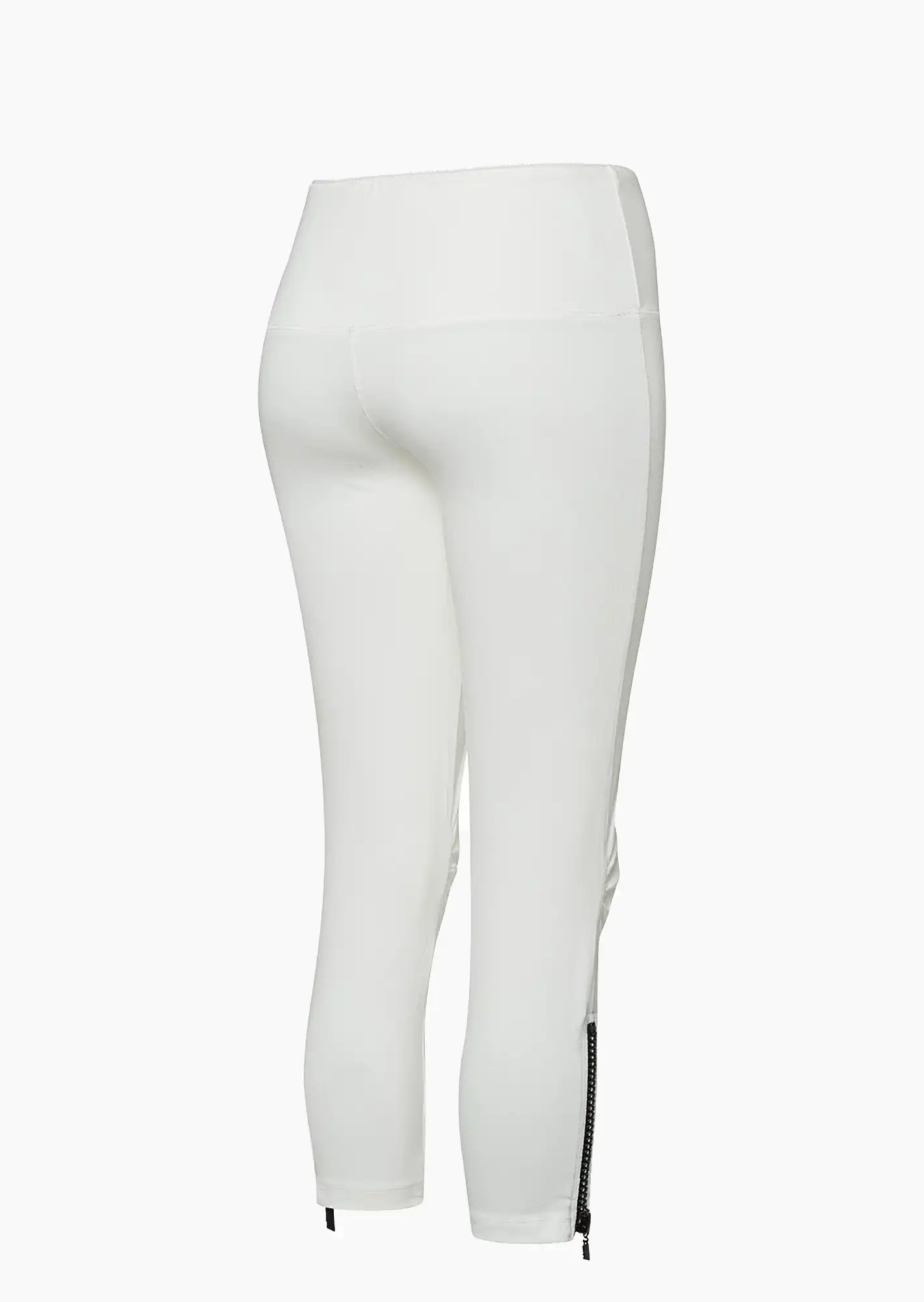 Leggings mit Reißverschluss, offwhite