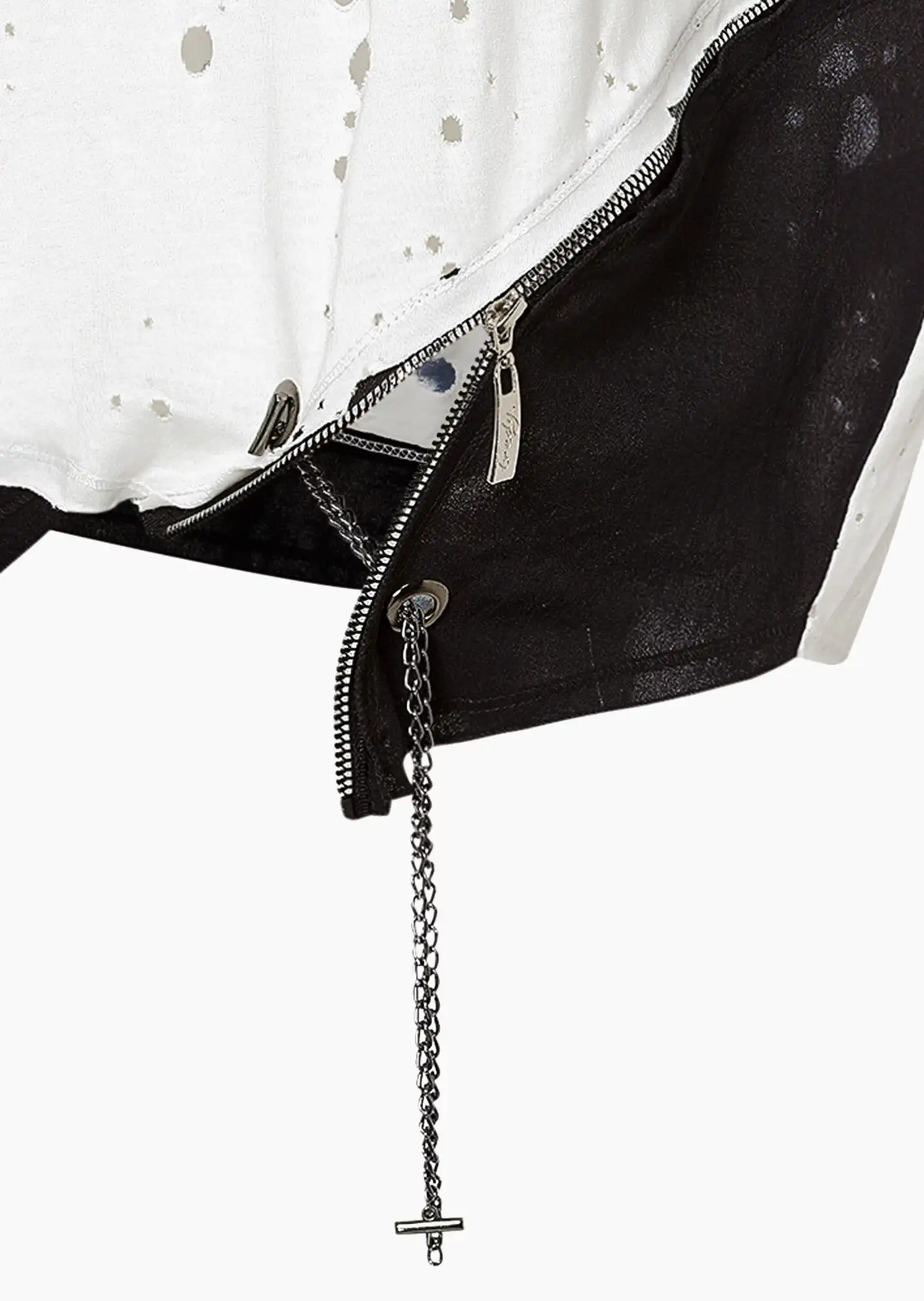 Shirt 'Yeah!', offwhite-schwarz