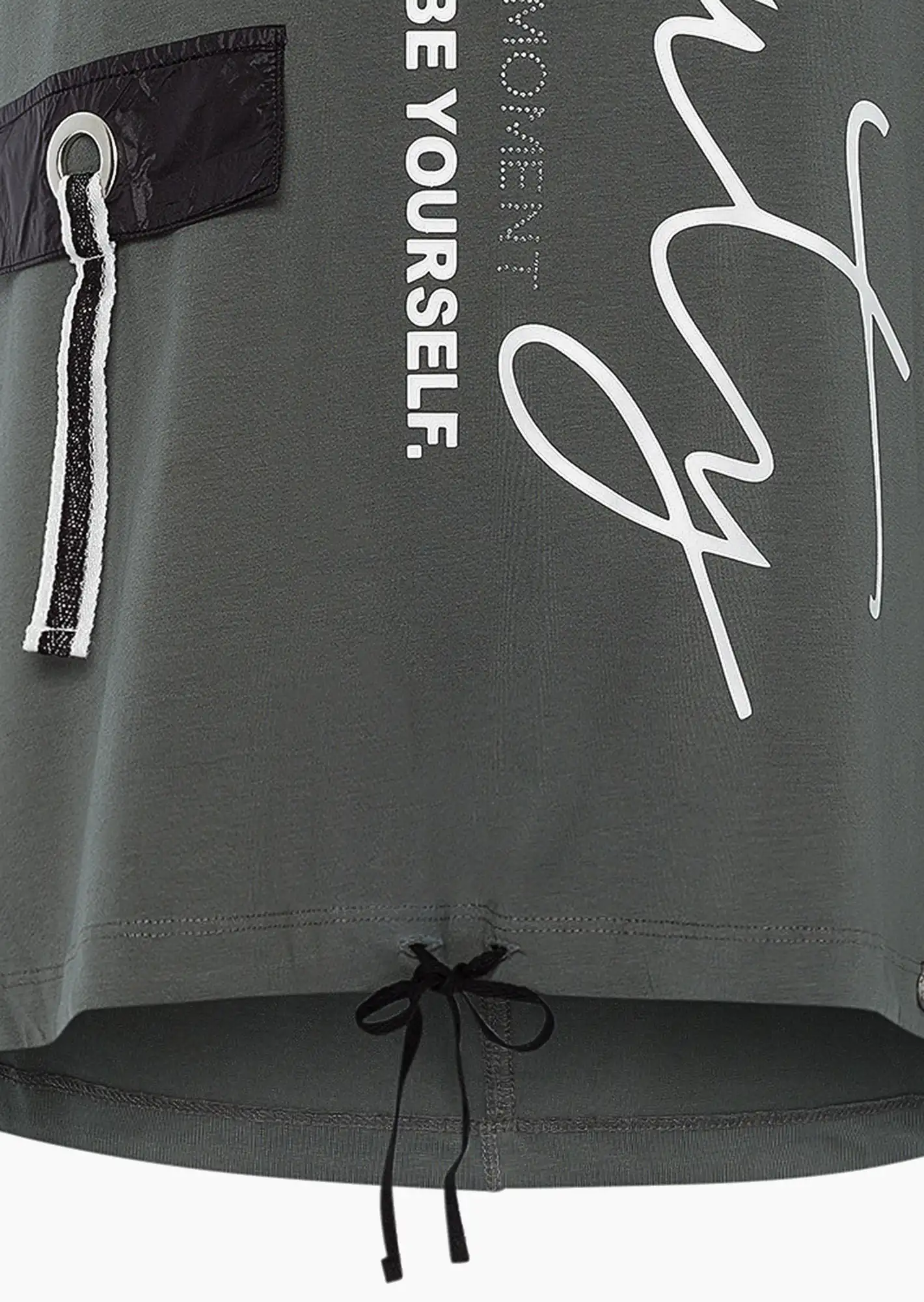 Shirt 'Yourself', oliv