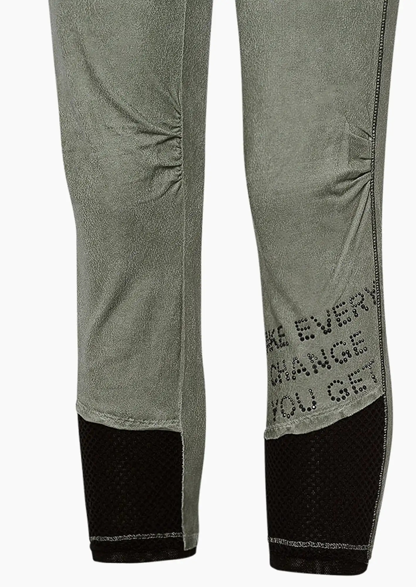Leggings 'Change', oliv
