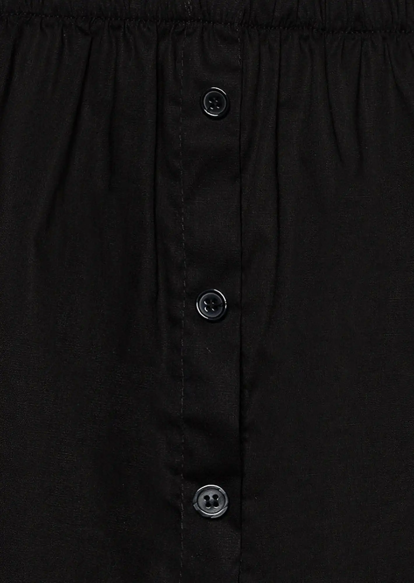 Shirtverlängerung, schwarz
