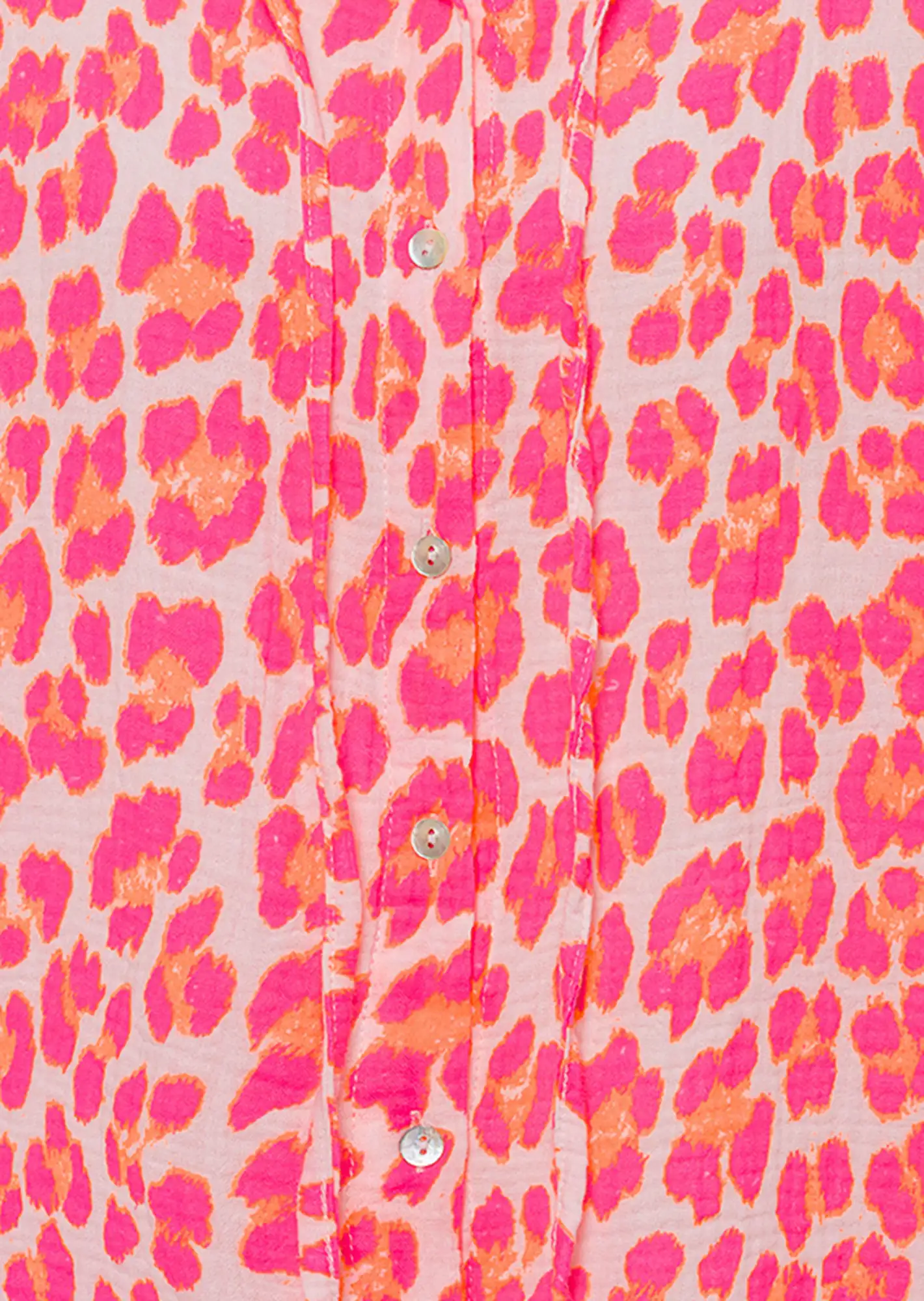 Musselin-Bluse, neonpink