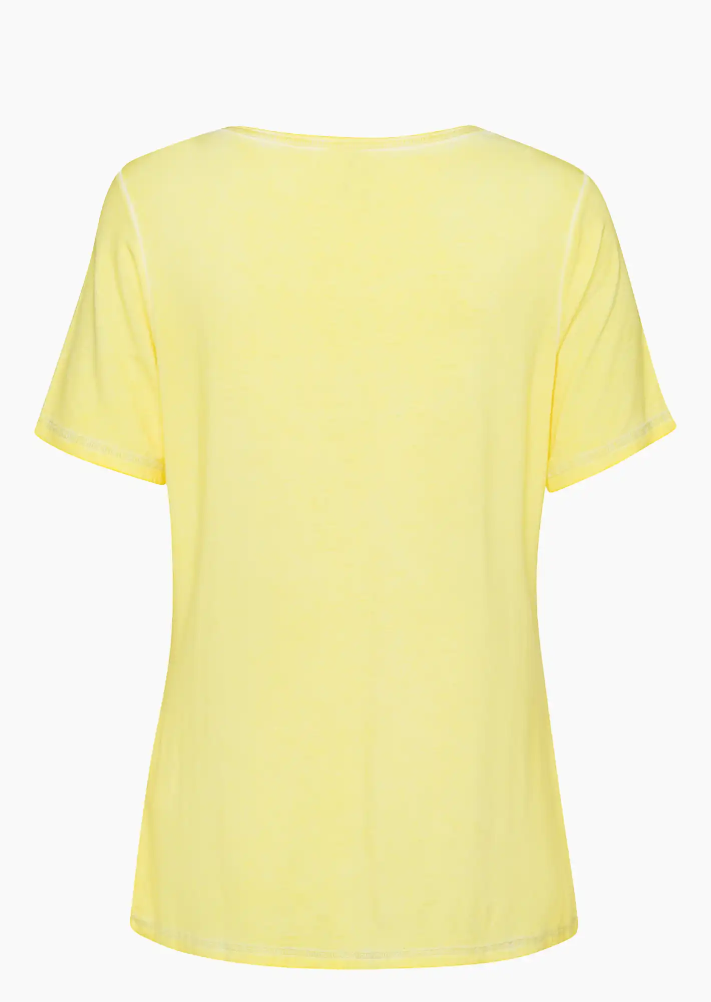 Shirt 'Stay', butter yellow
