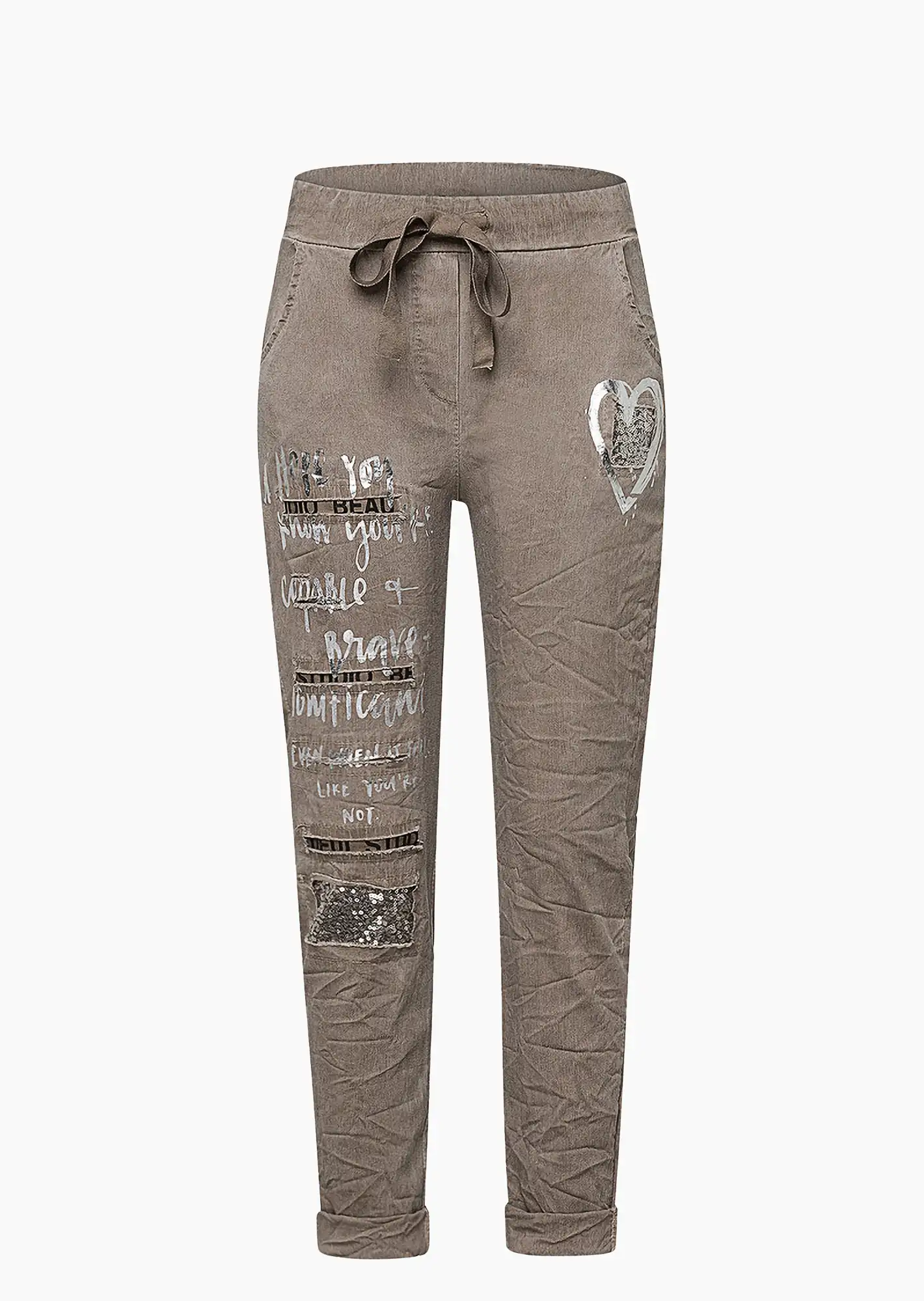 Joggpants 'Hope', pepper