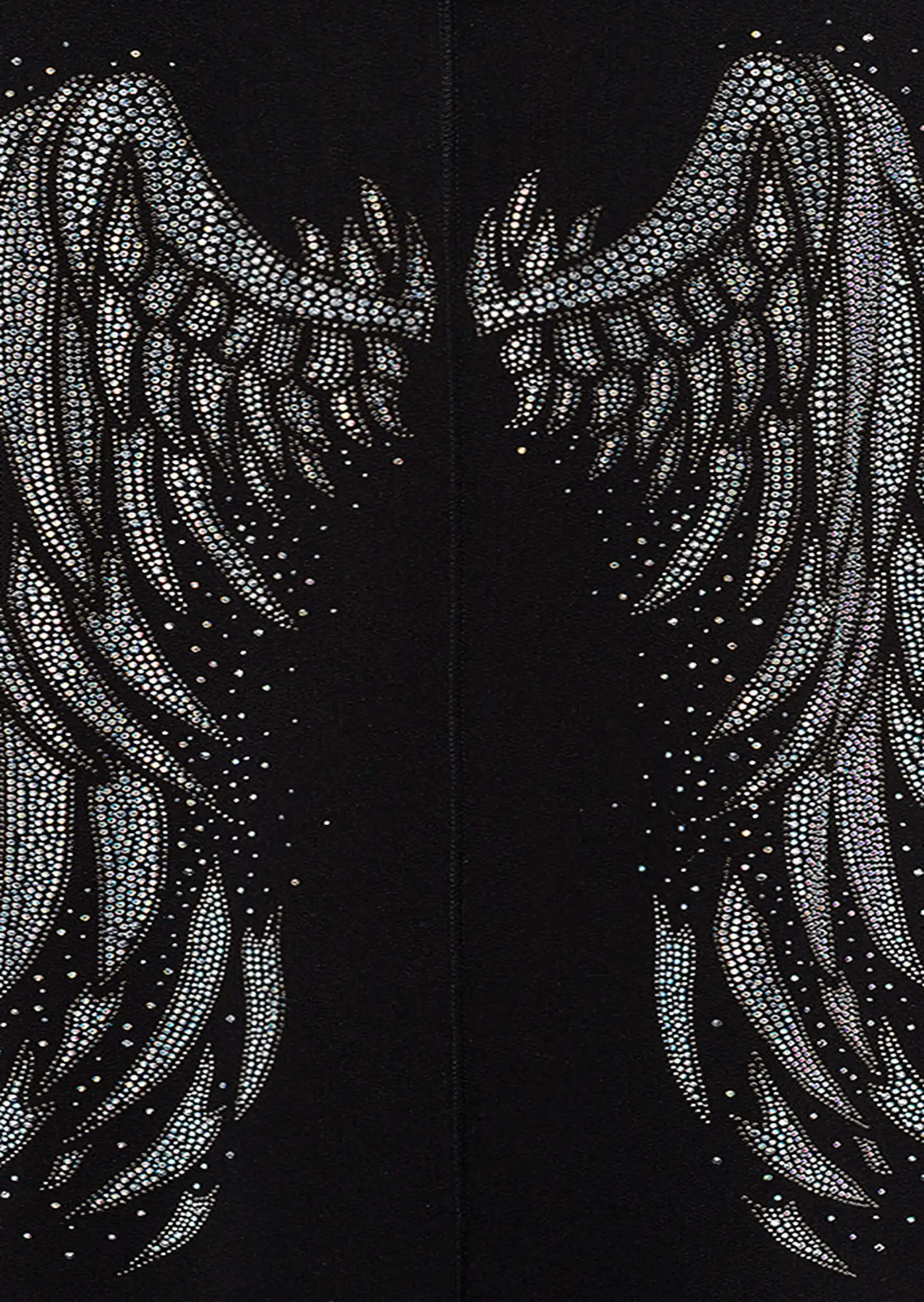 Sweatpullover 'Angel', schwarz