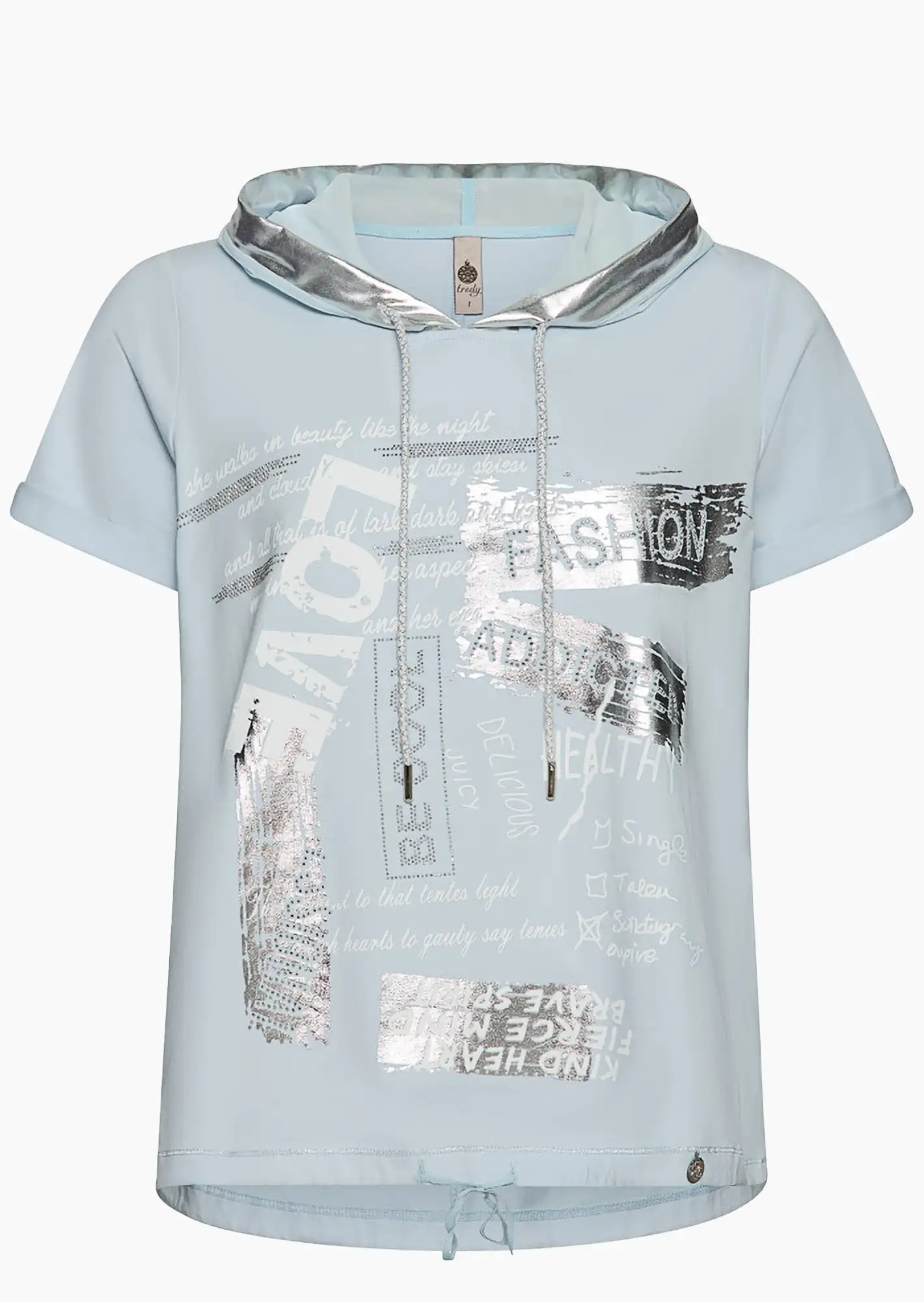 Shirt 'Love', eiskristall