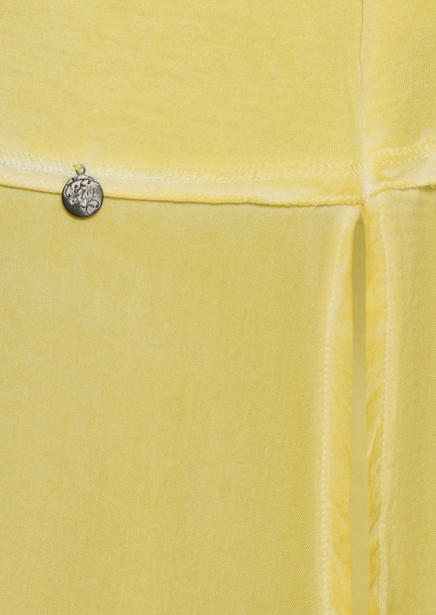 Basic Top KATI, butter yellow