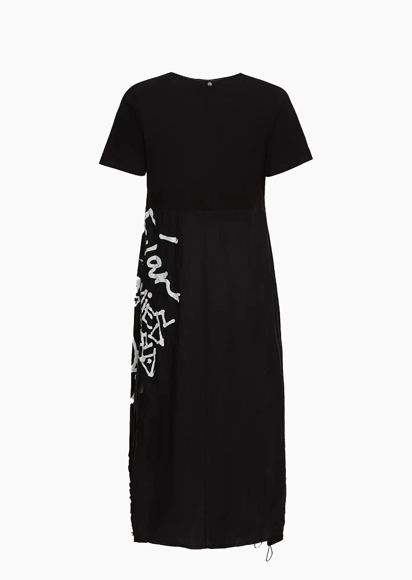 Maxikleid, schwarz