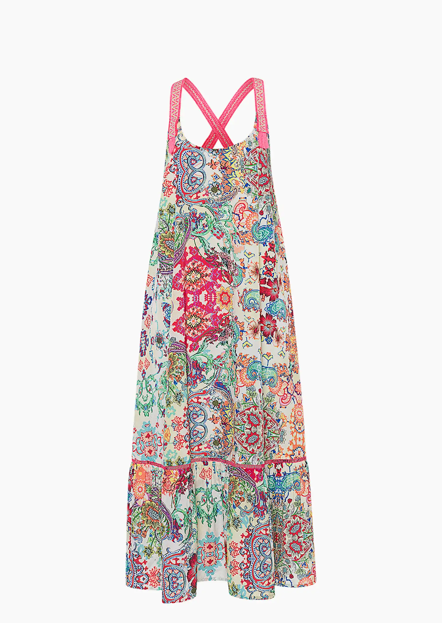 Kleid, bunt