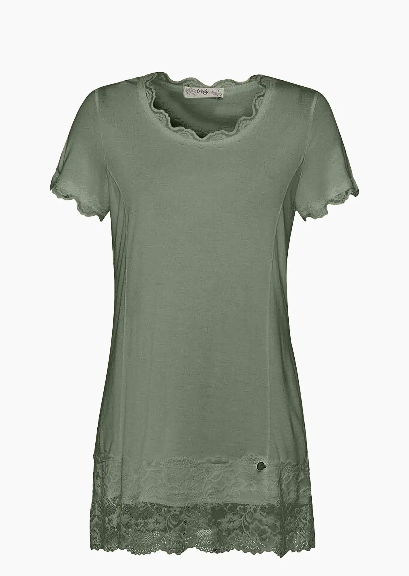 Basic Shirt ANNA, khaki