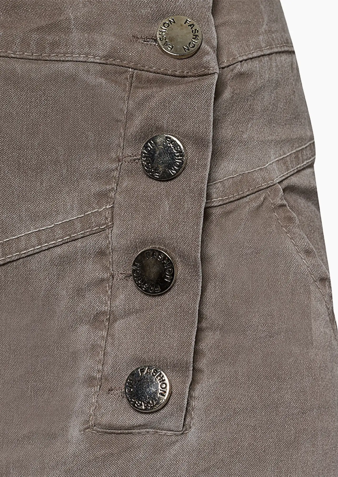 Joggpants mit Knöpfen, pepper