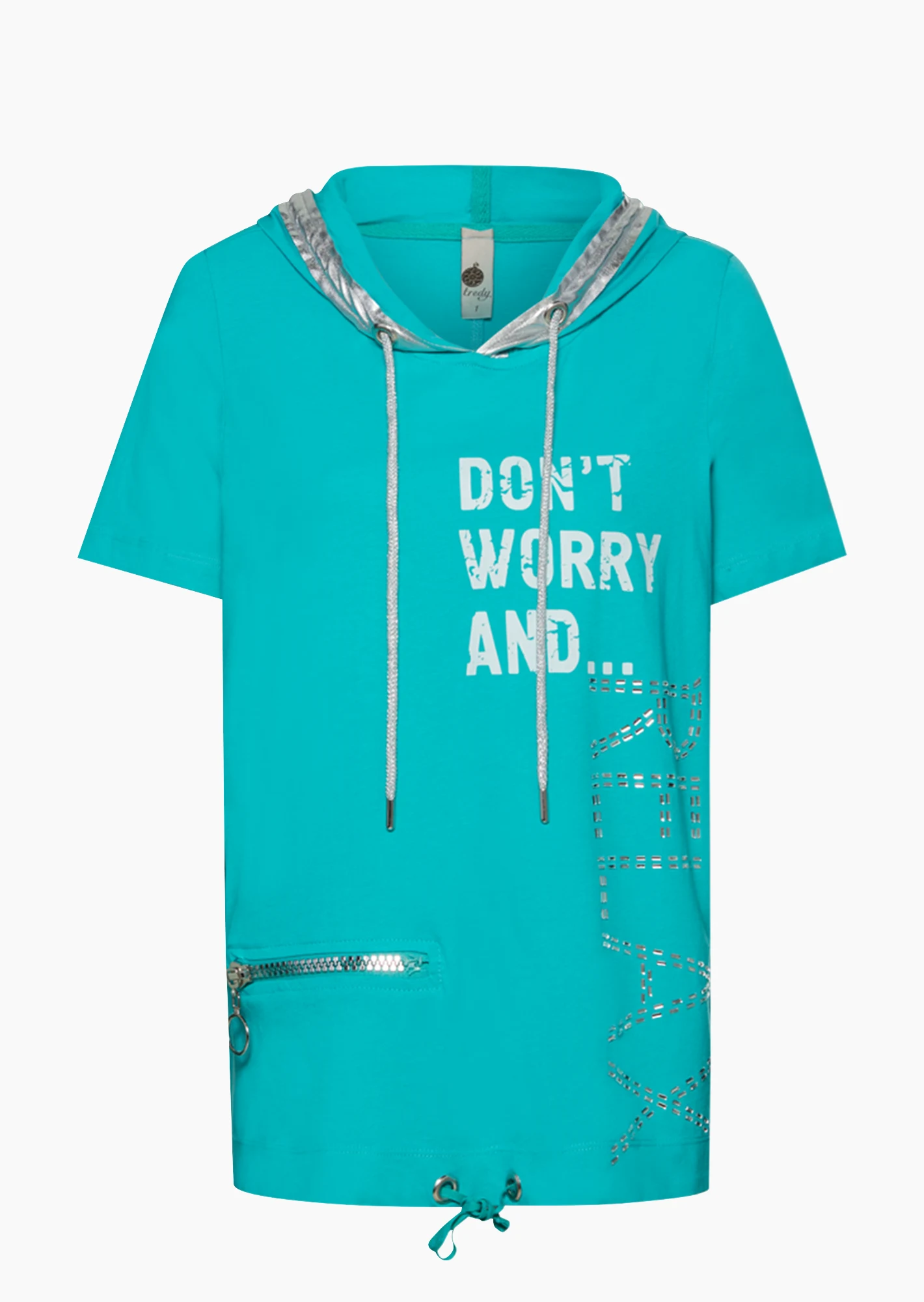 Shirt 'Relax', türkis