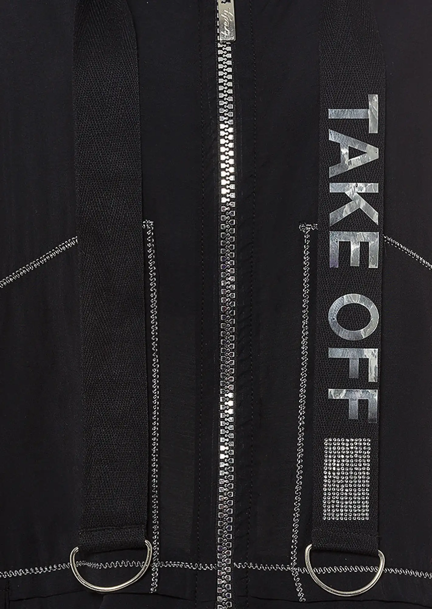 Jacke 'Take Off', schwarz
