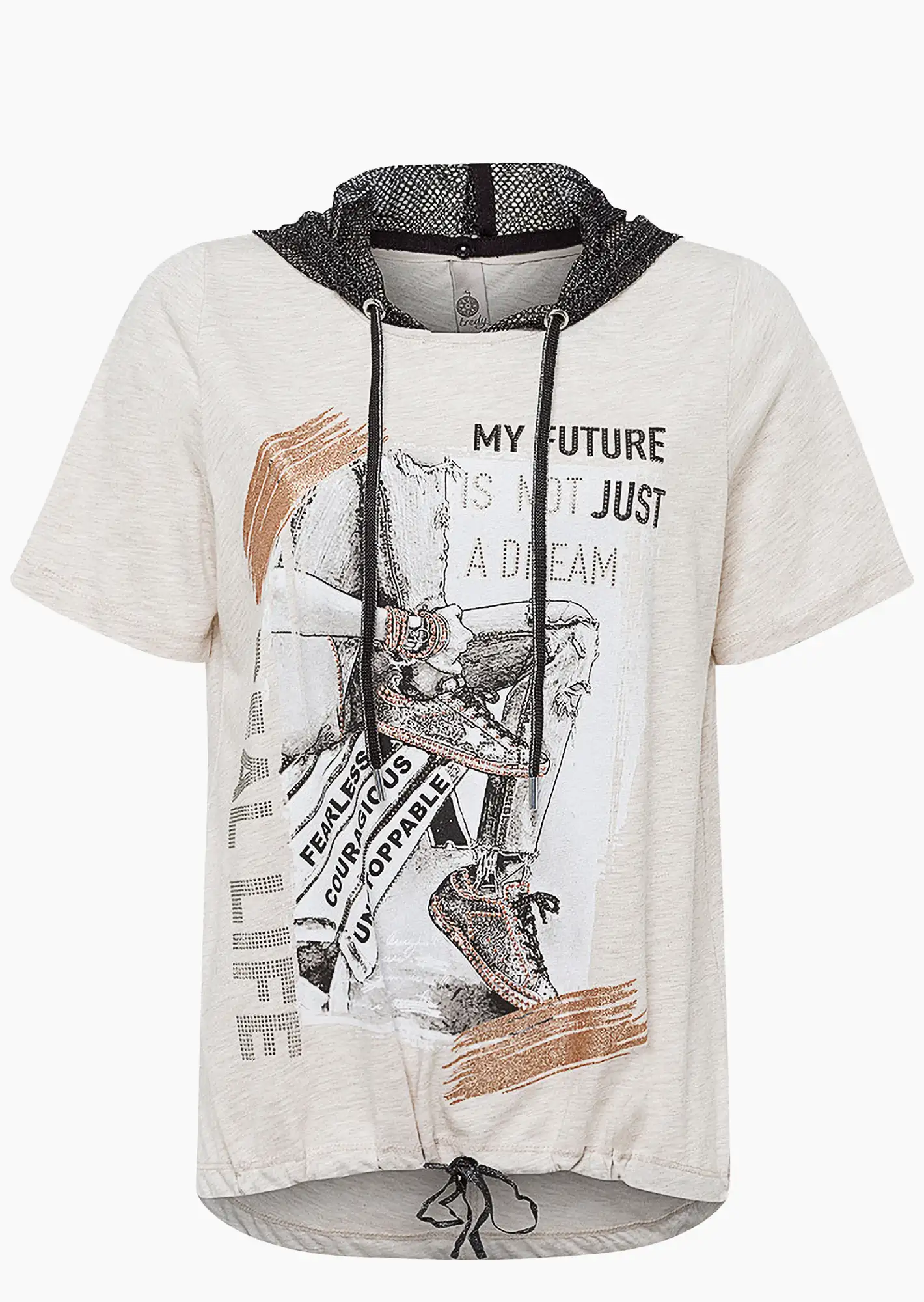 Shirt 'My future', sand-melange