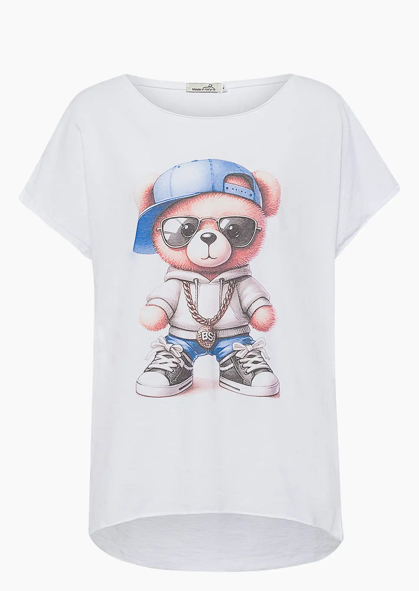 Shirt 'Bärchen', offwhite