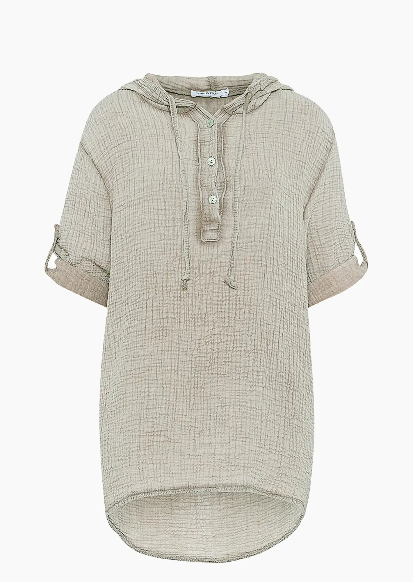 Musselin-Bluse, fango