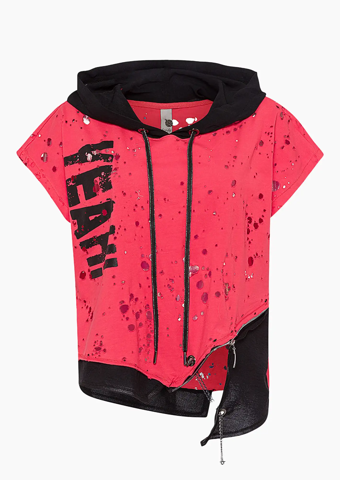 Shirt 'Yeah!', koralle