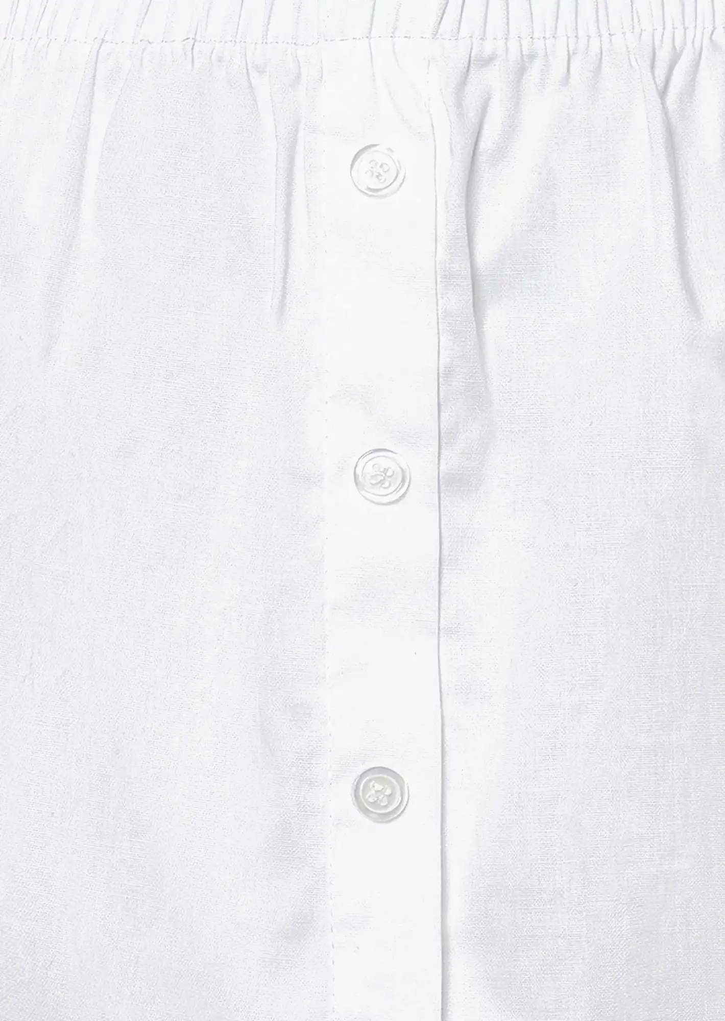 Shirtverlängerung, weiß