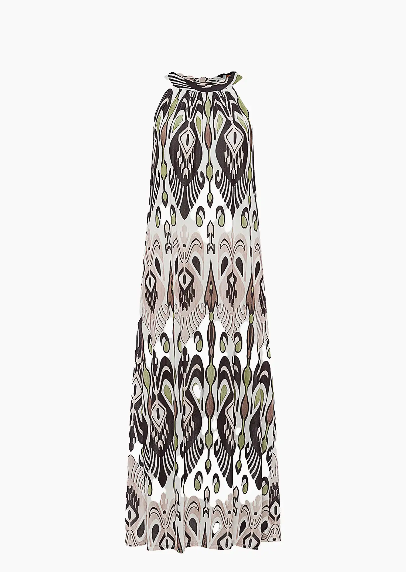 Kleid Neckholder, khaki