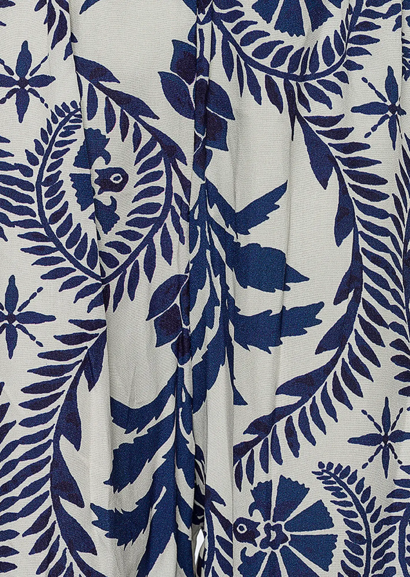 Shorts im Alloverprint, navy-weiß