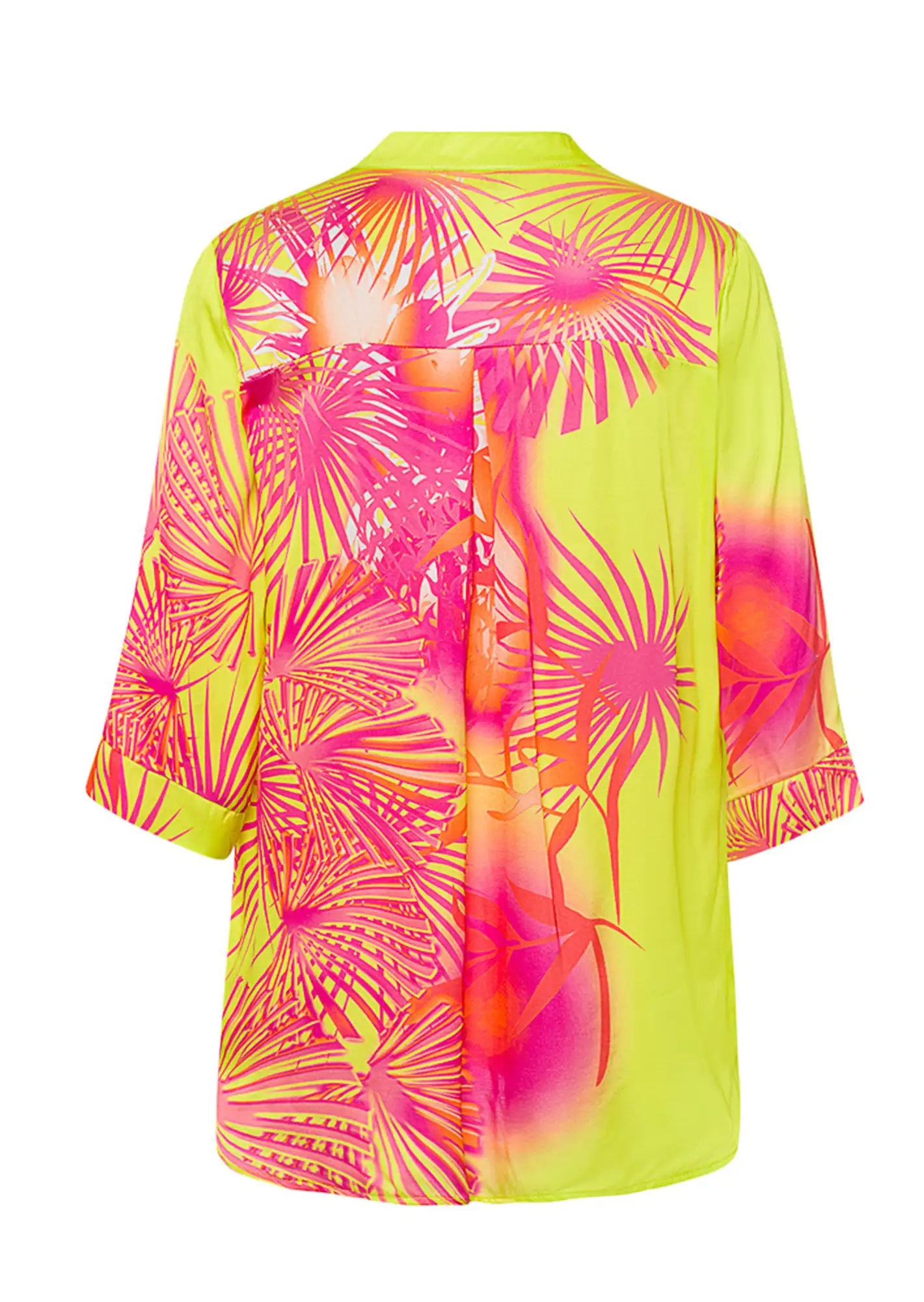 Satin-Bluse 'Frida', juicy flash