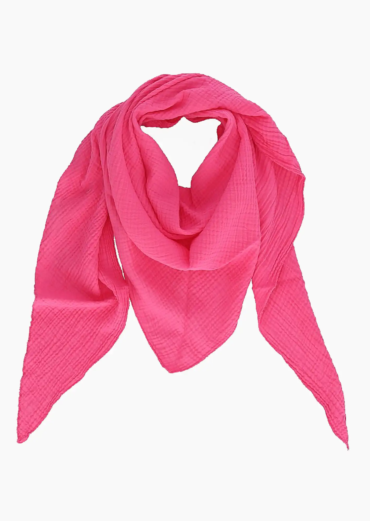 Schal, neonpink