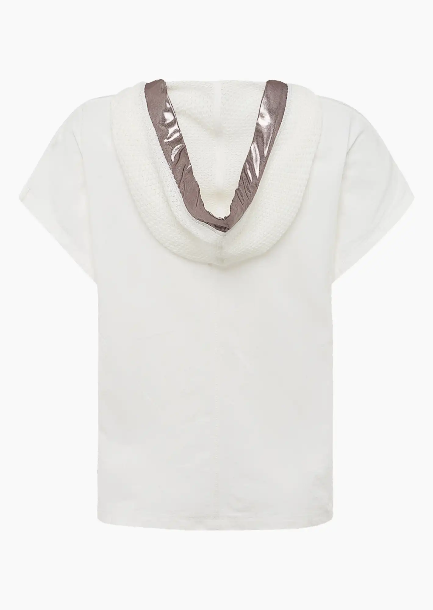Shirt Häkel-Optik, offwhite