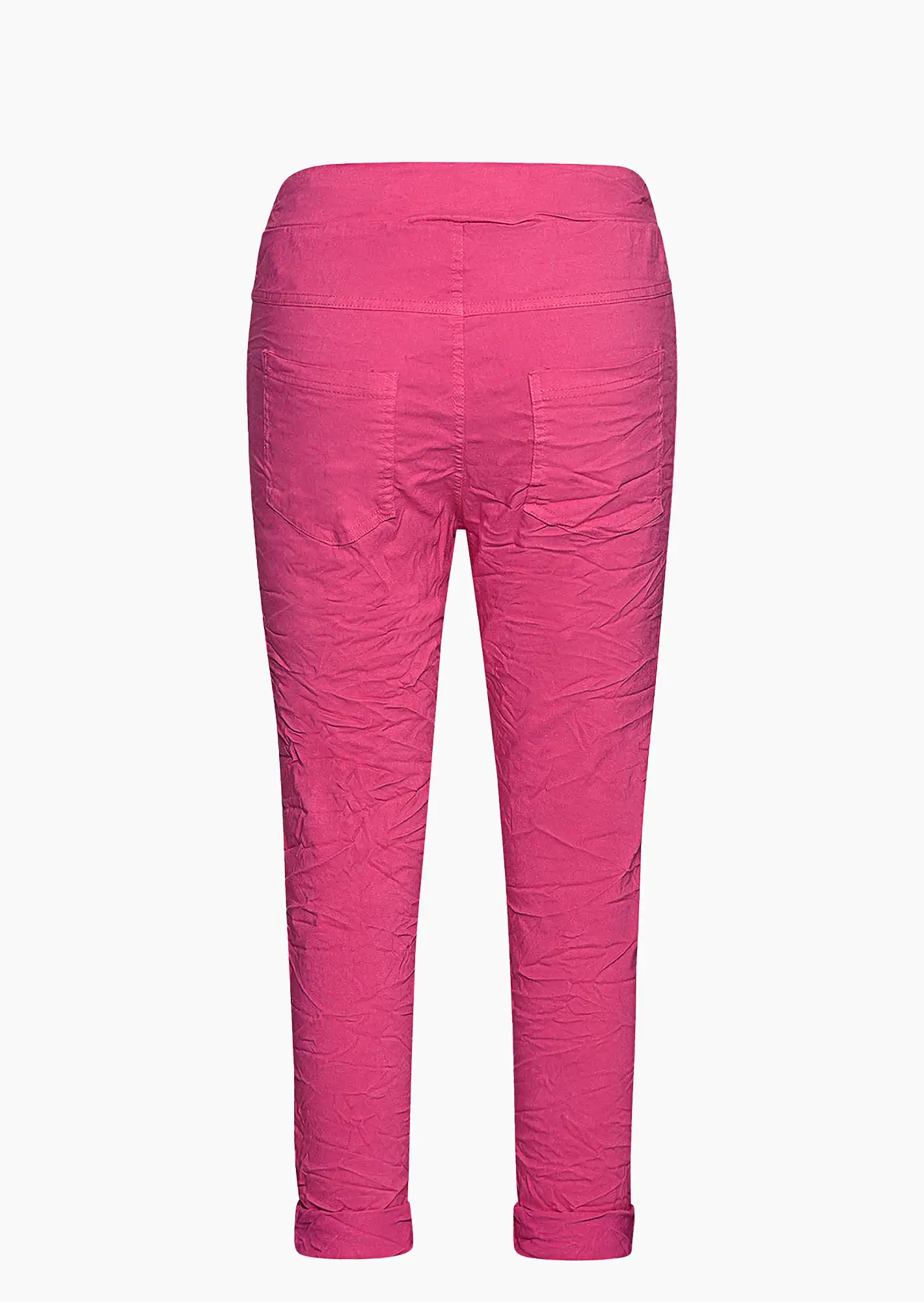 Joggpants mit Häkelpatches, very berry
