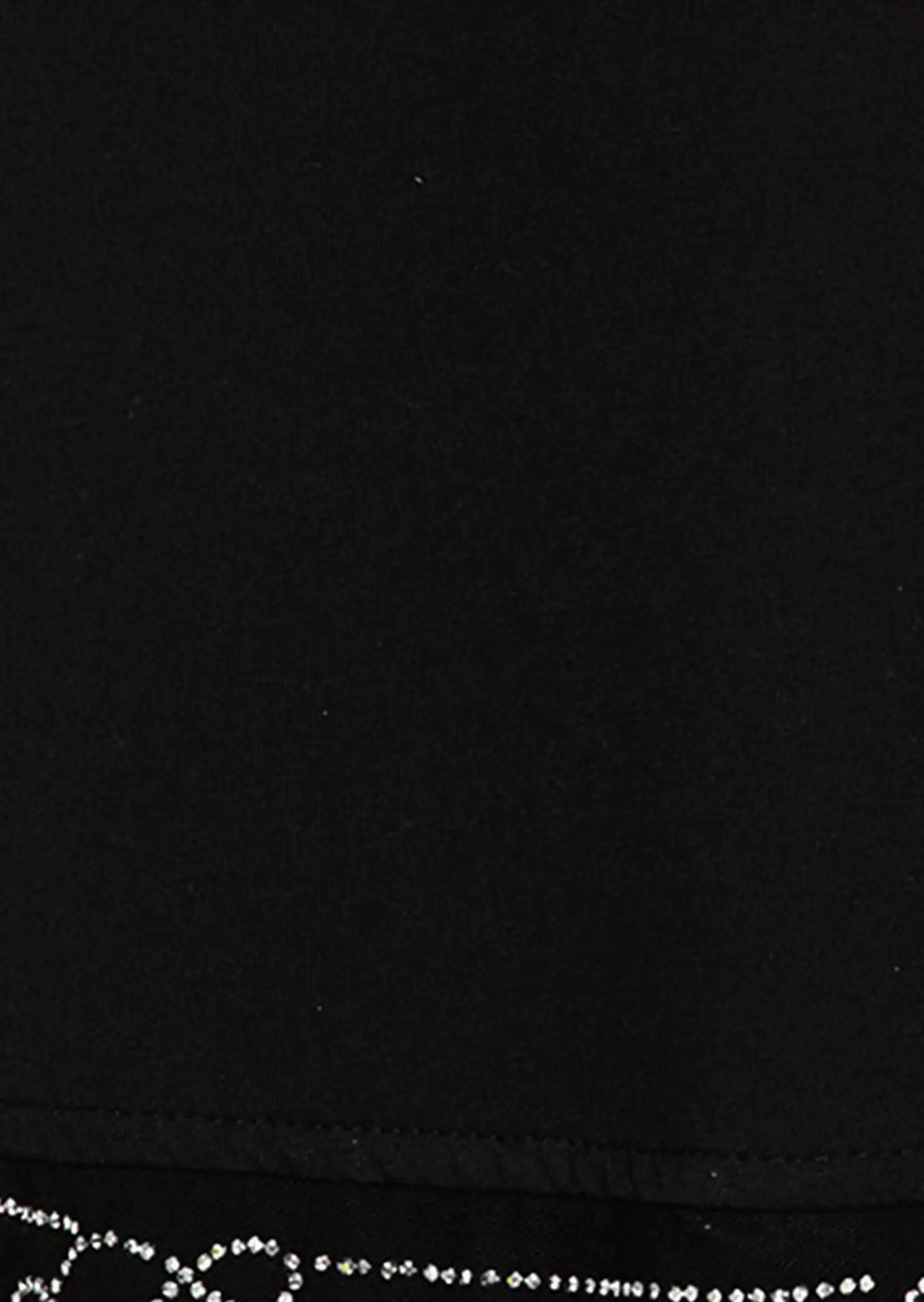 Mantel mit Spitze, schwarz