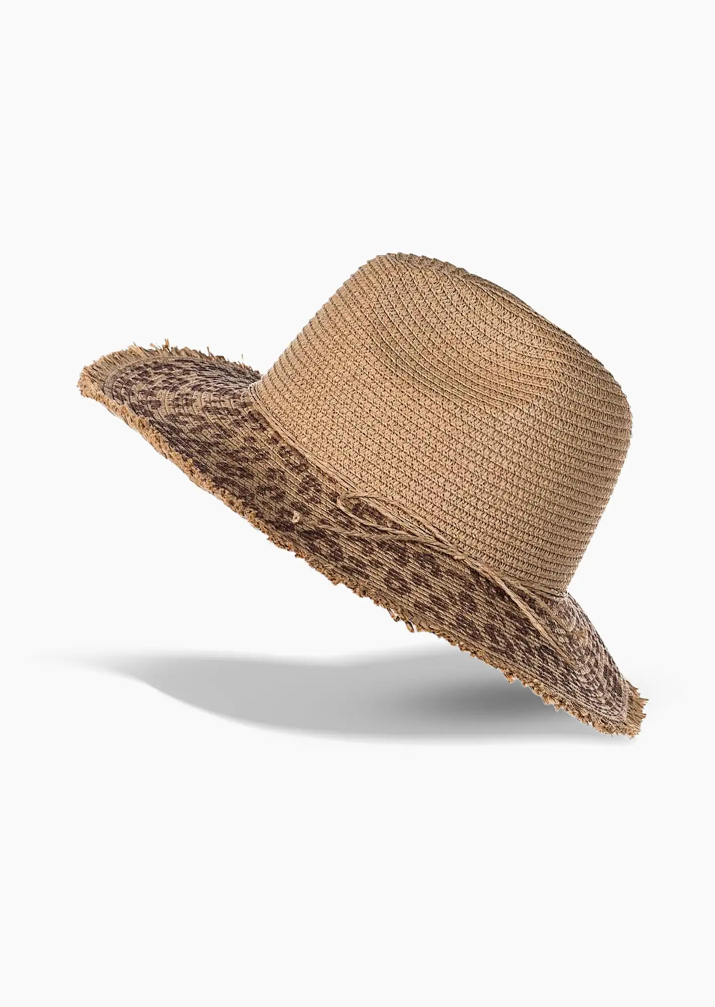 trendiger Hut, beige 