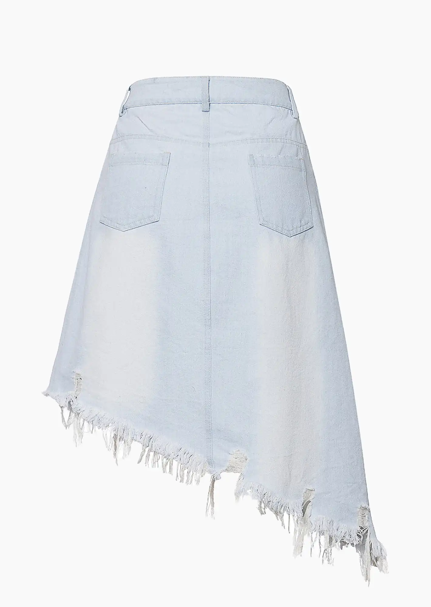 Jeansrock, light blue denim