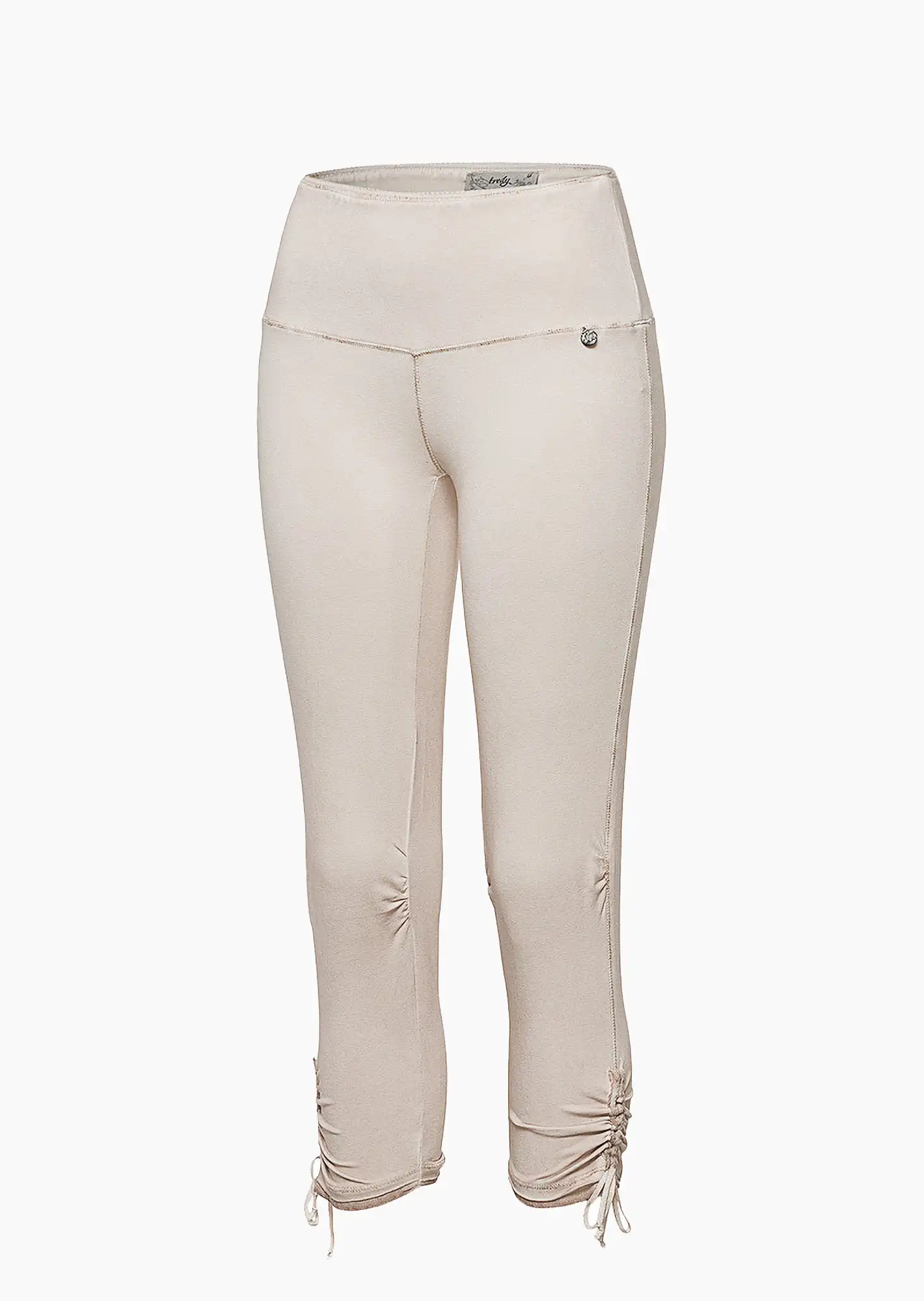 Leggings mit Schnürung, sand