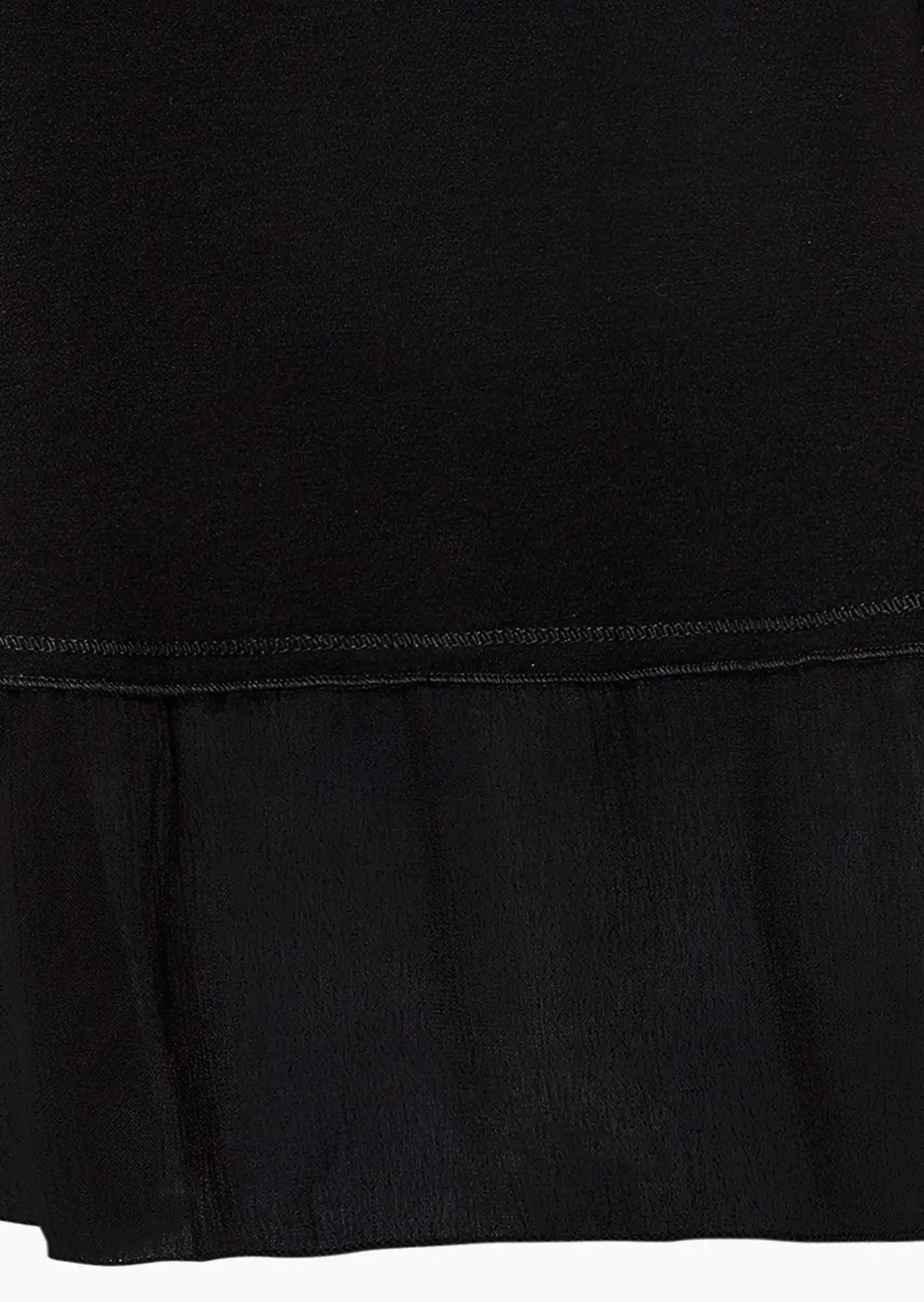 Basic Top SANNI, schwarz