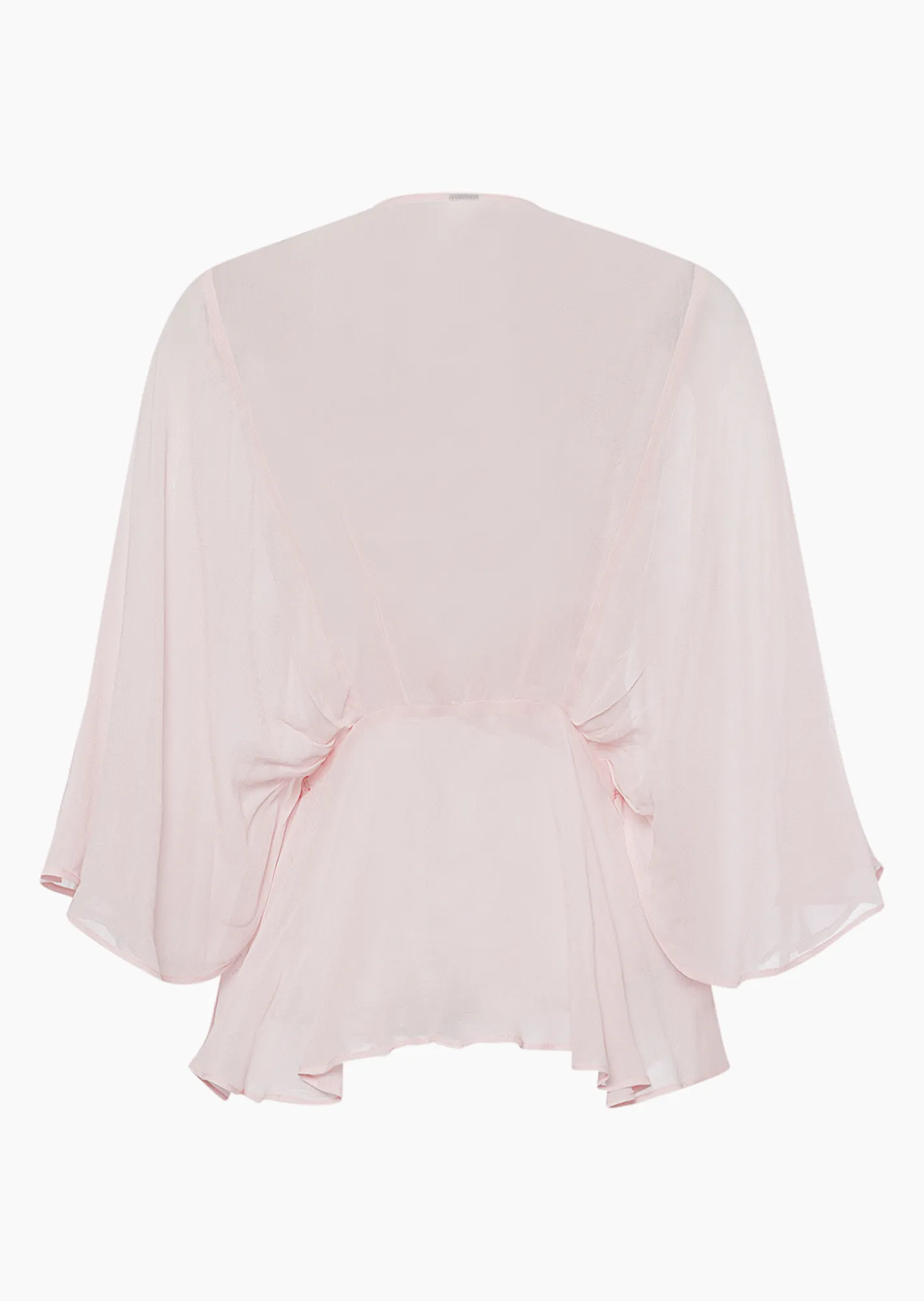 Shirtjacke mit Stickerei, rosenholz