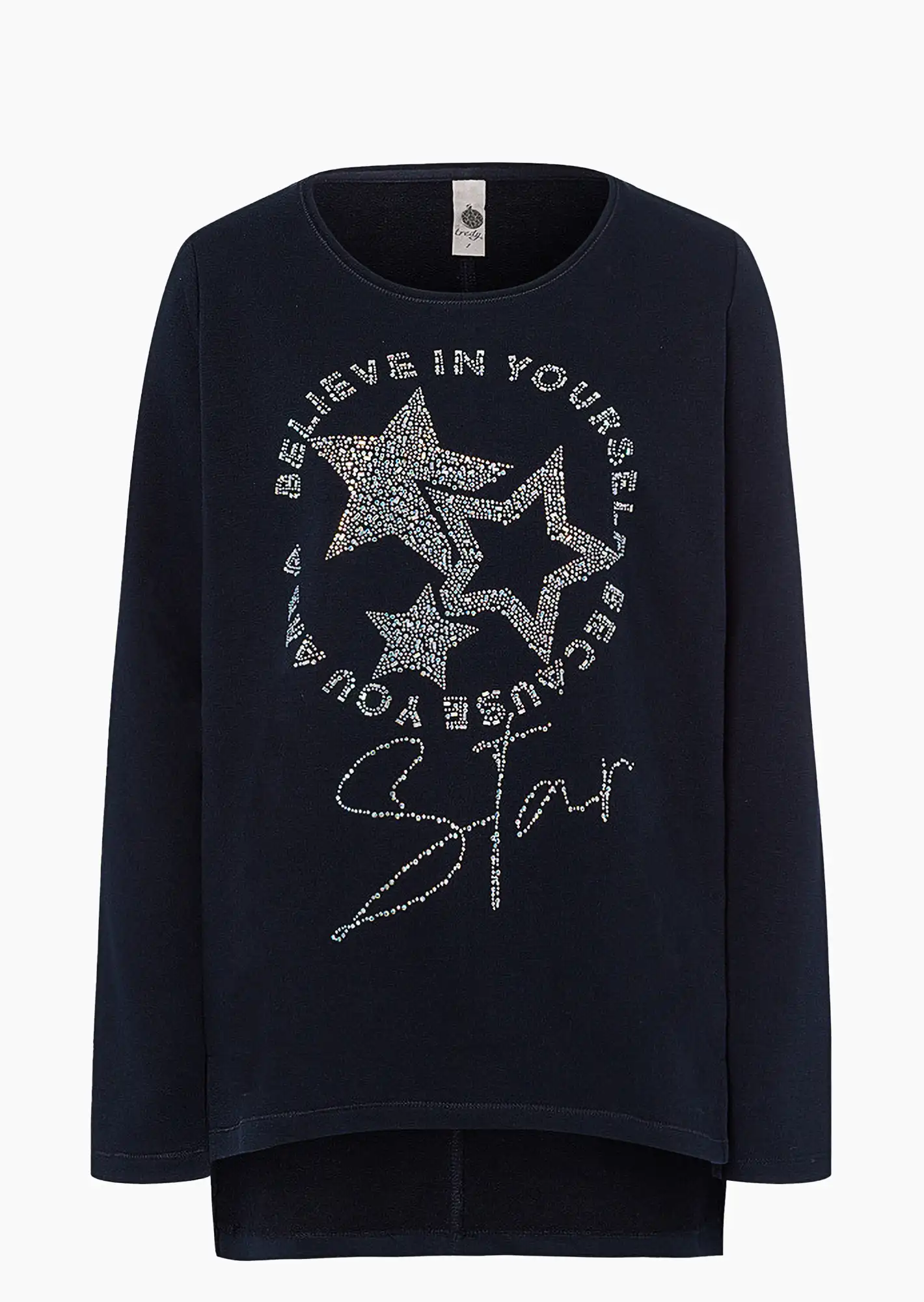 Sweatpullover 'Star', navy