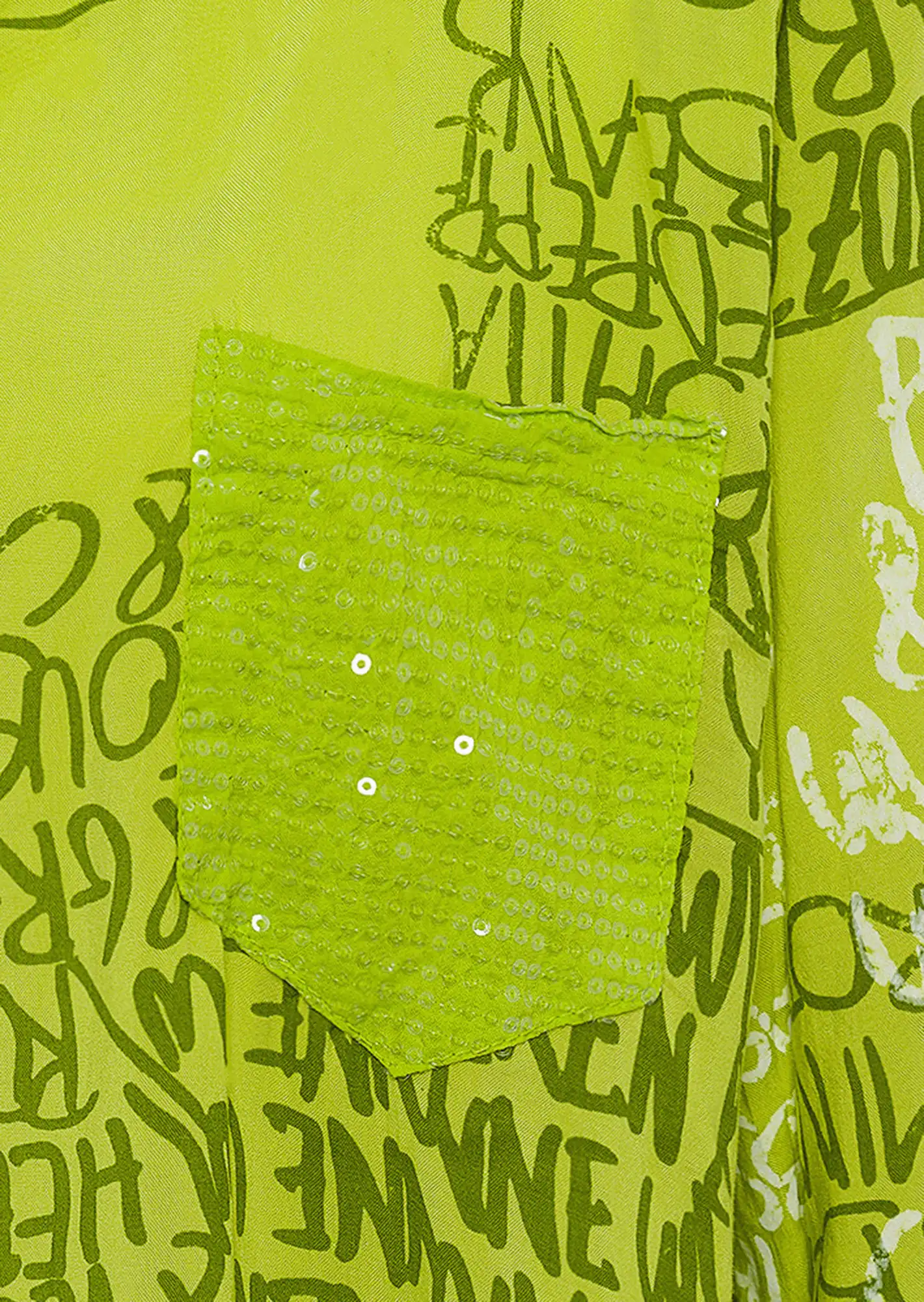Bluse im Alloverprint, juicy flash
