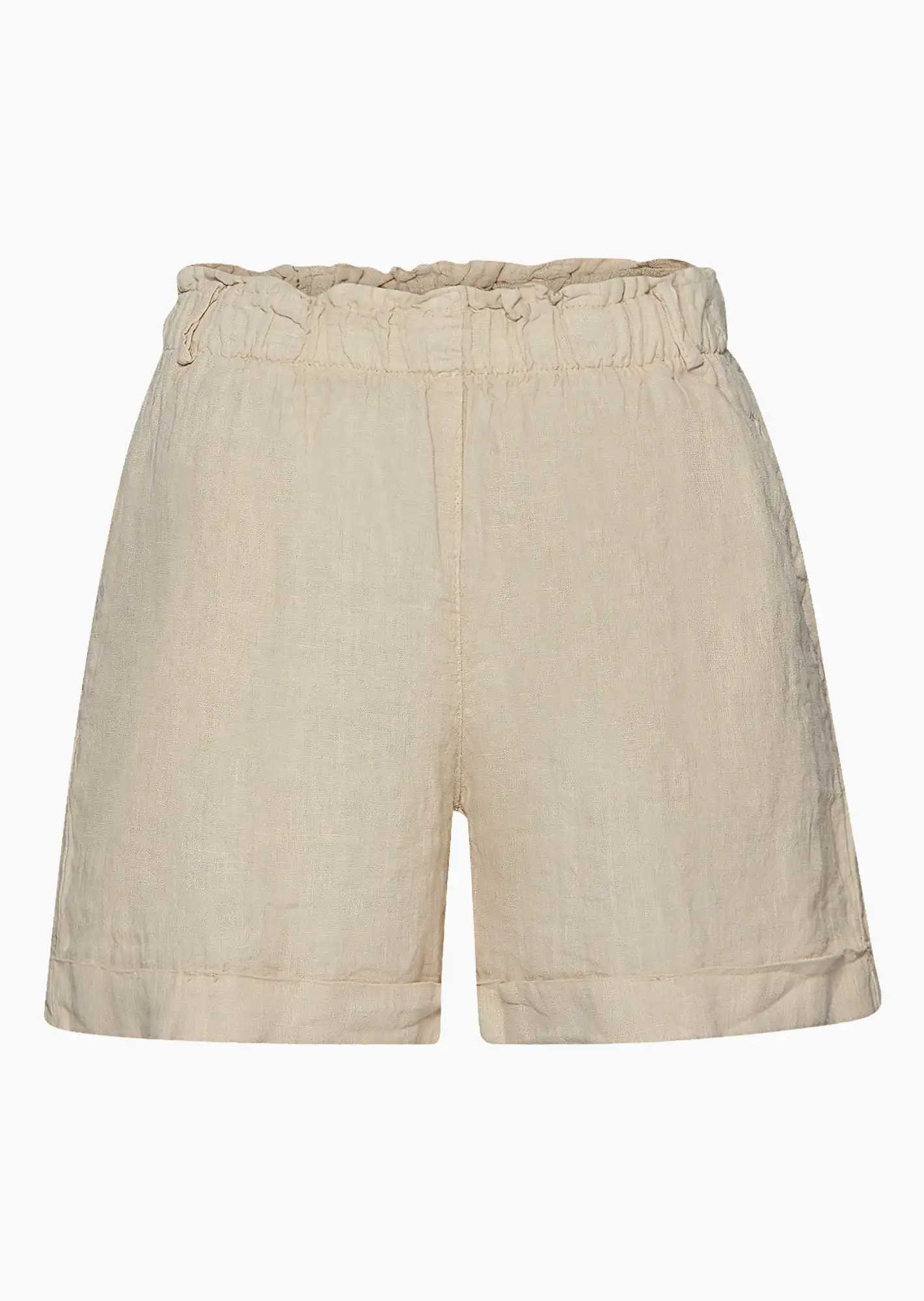 Leinen-Shorts, sand