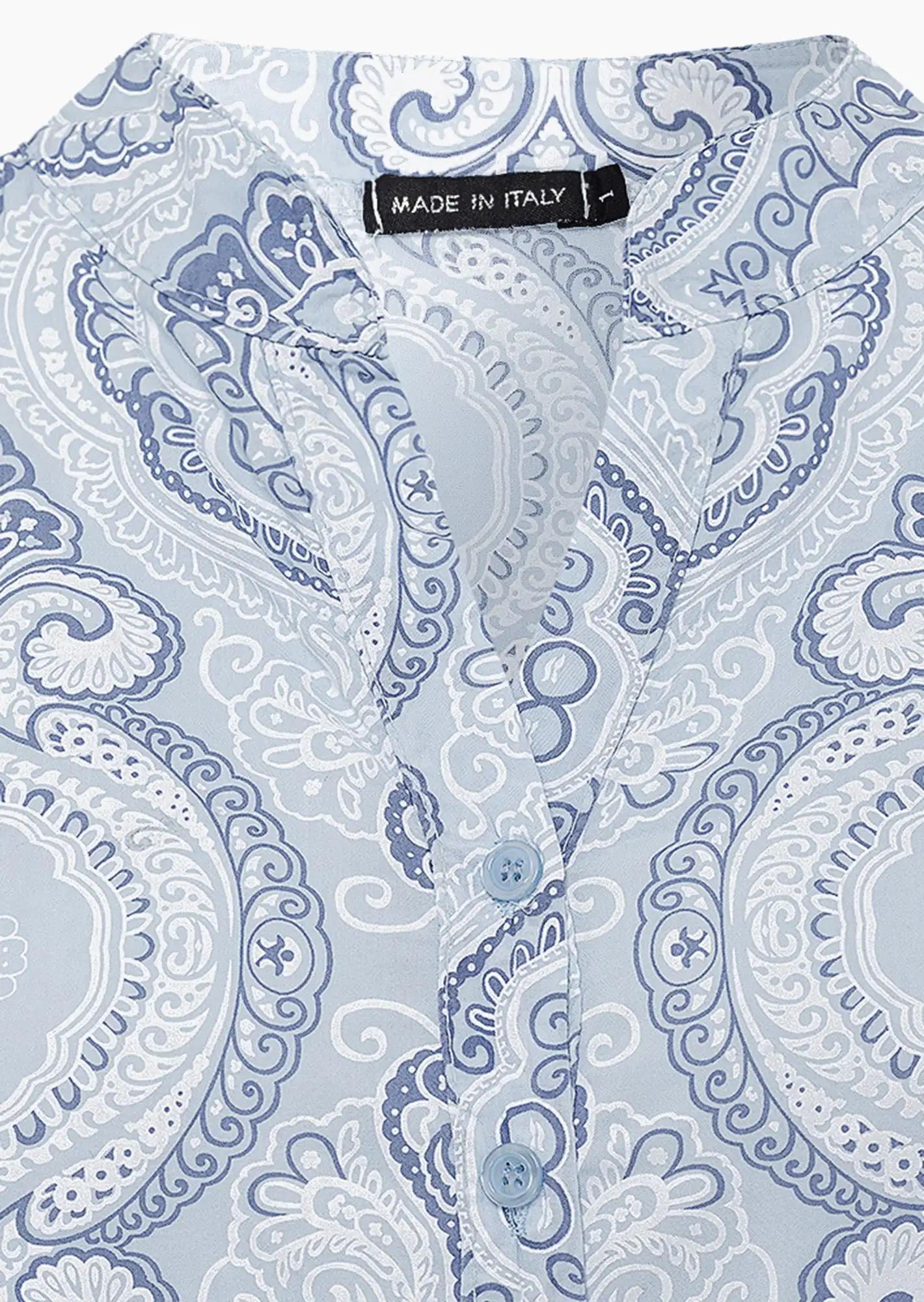 Bluse 'Ornamente', eiskristall