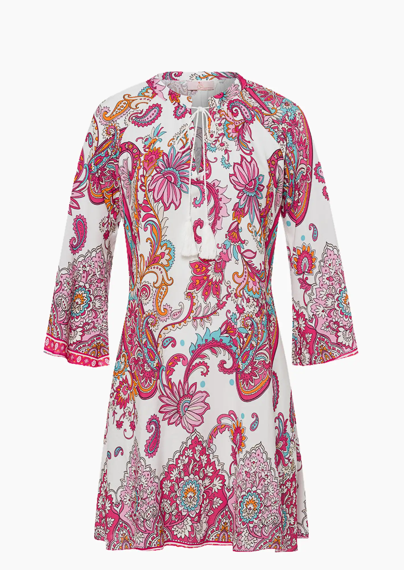Tunika in Alloverprint, very berry