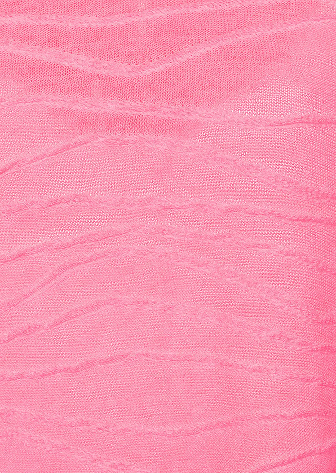 Langarmshirt mit Muster, neon lobster