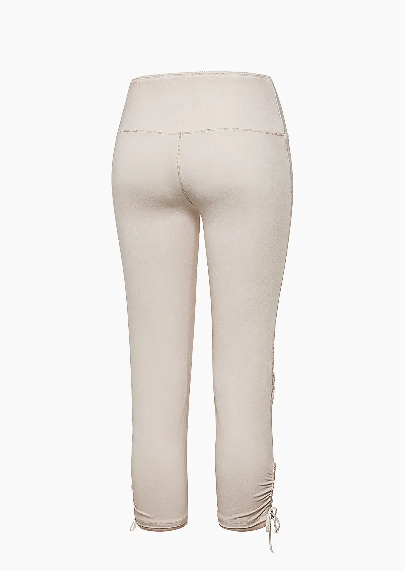 Leggings mit Schnürung, sand