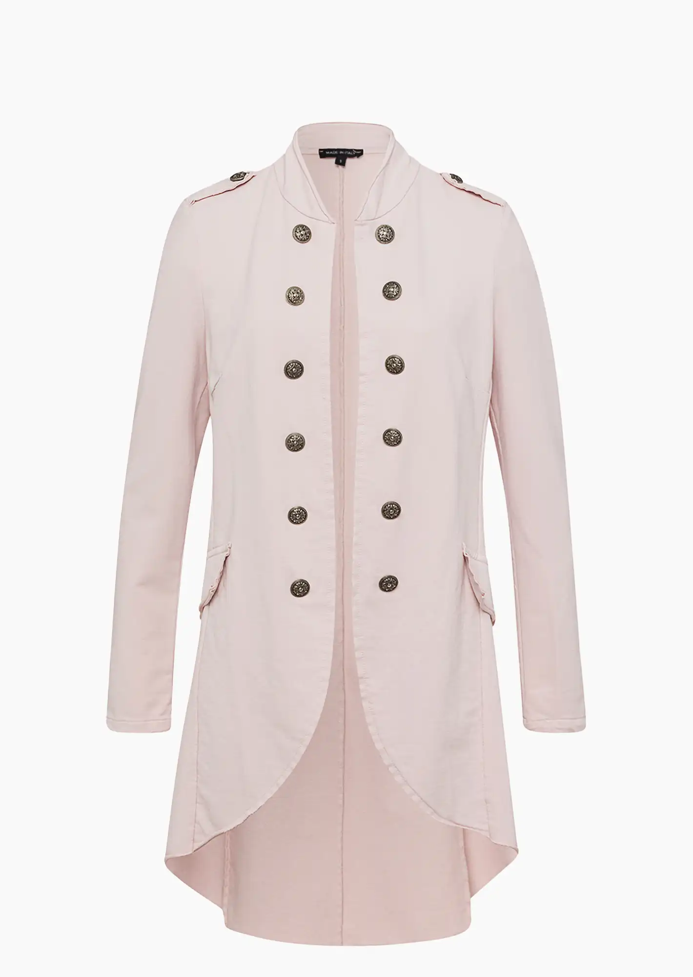 Blazer im Military-Style, rosenholz