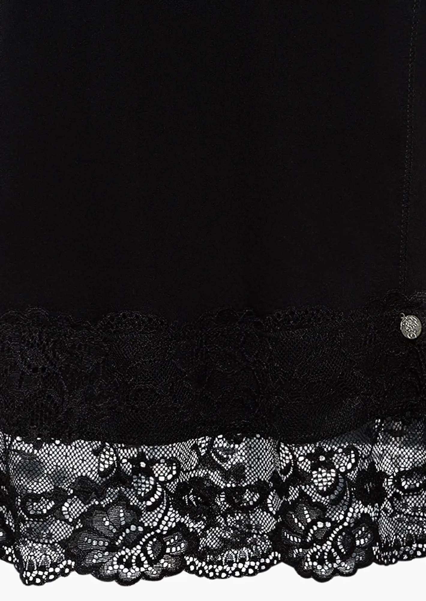 Basic Shirt ANNA, schwarz